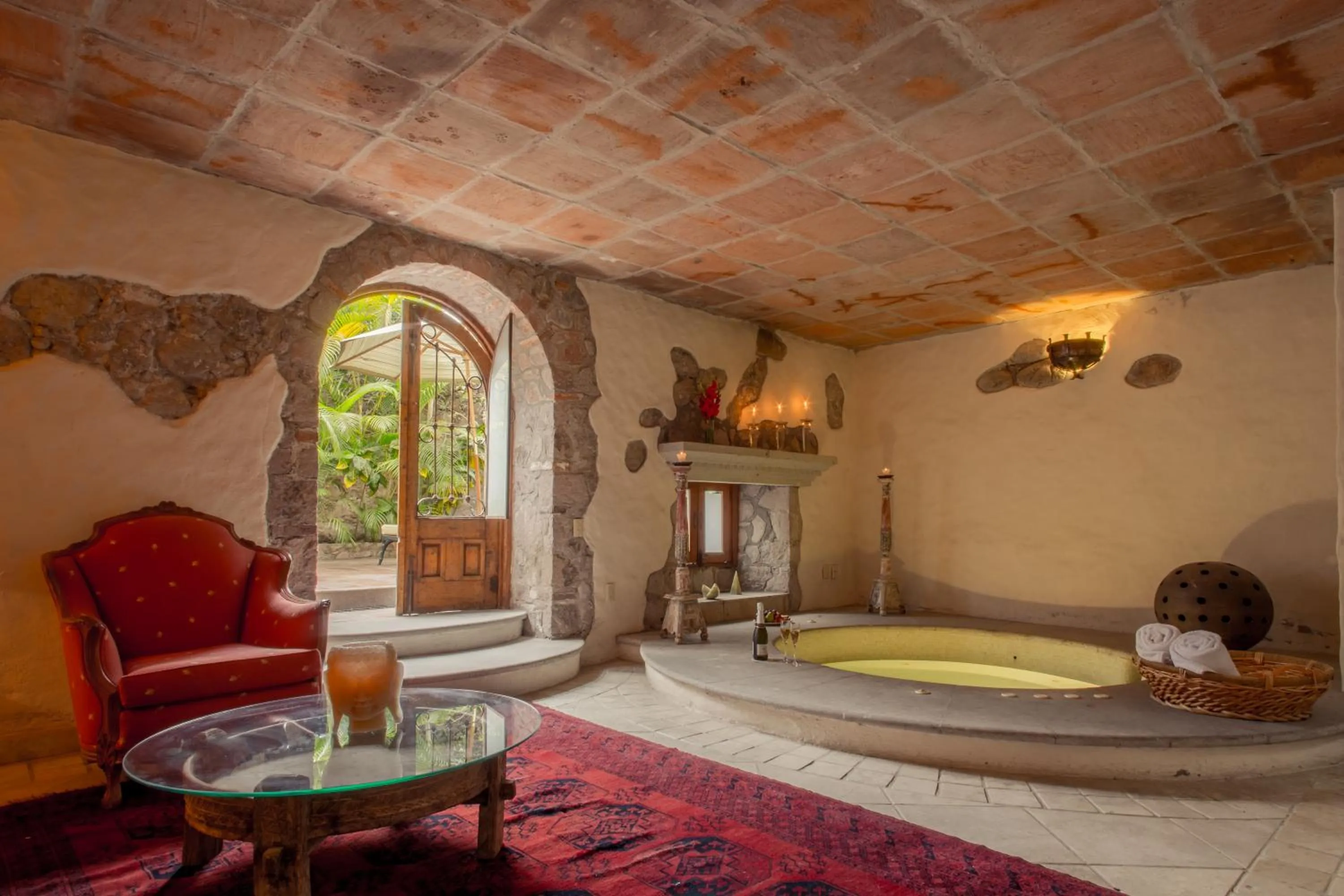 Bedroom in Hacienda San Gabriel de las Palmas