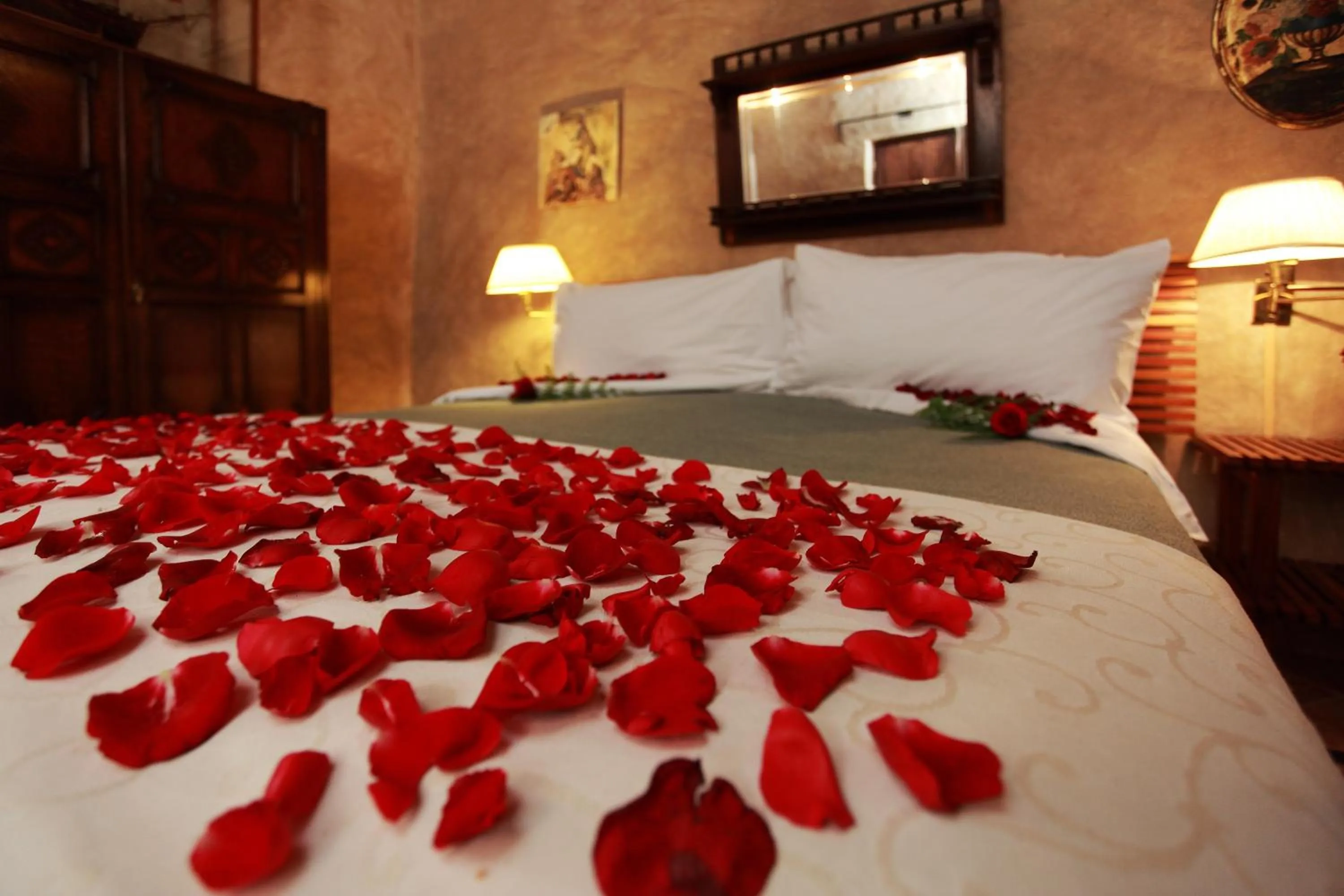 Bed in Hacienda San Gabriel de las Palmas