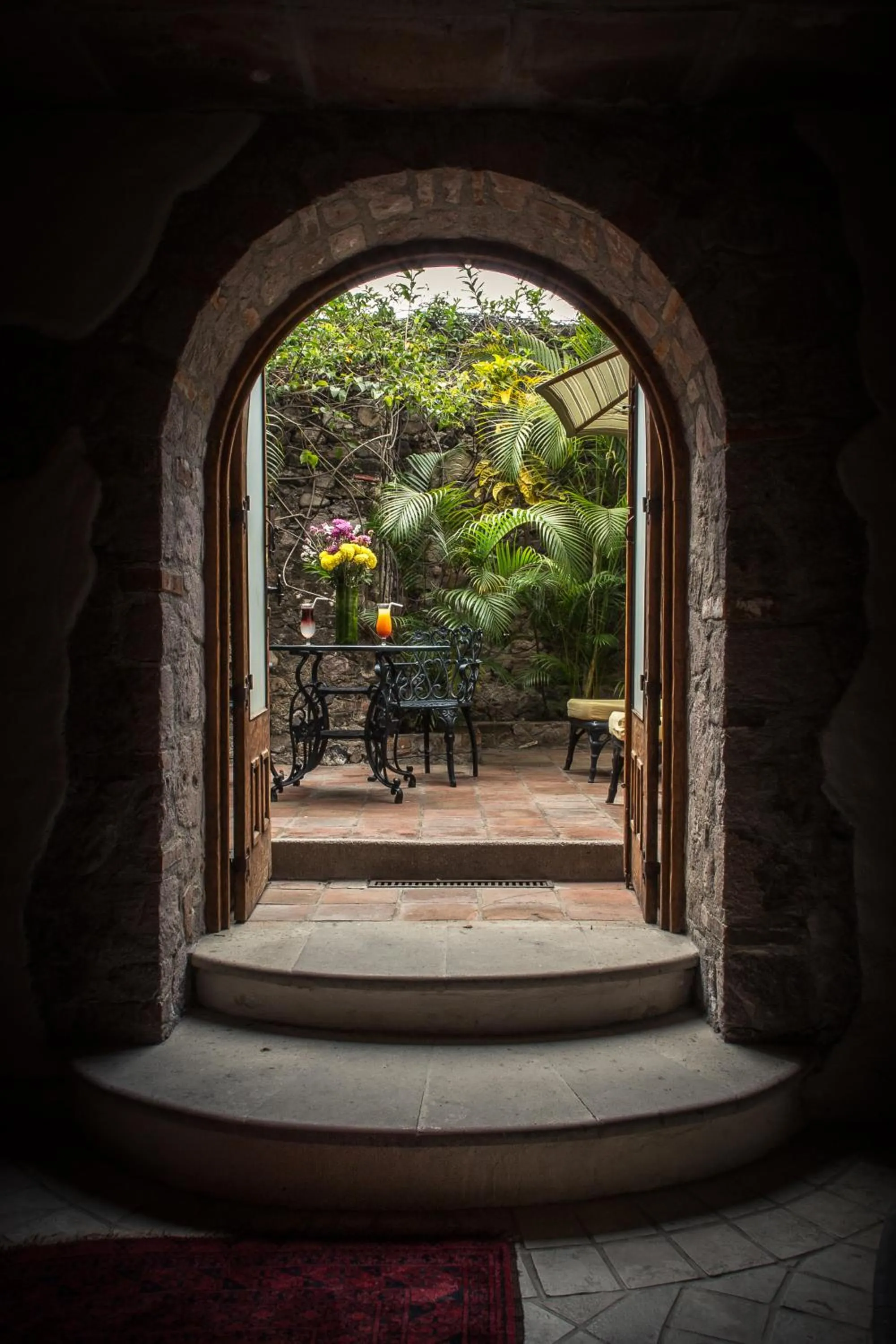 Balcony/Terrace in Hacienda San Gabriel de las Palmas