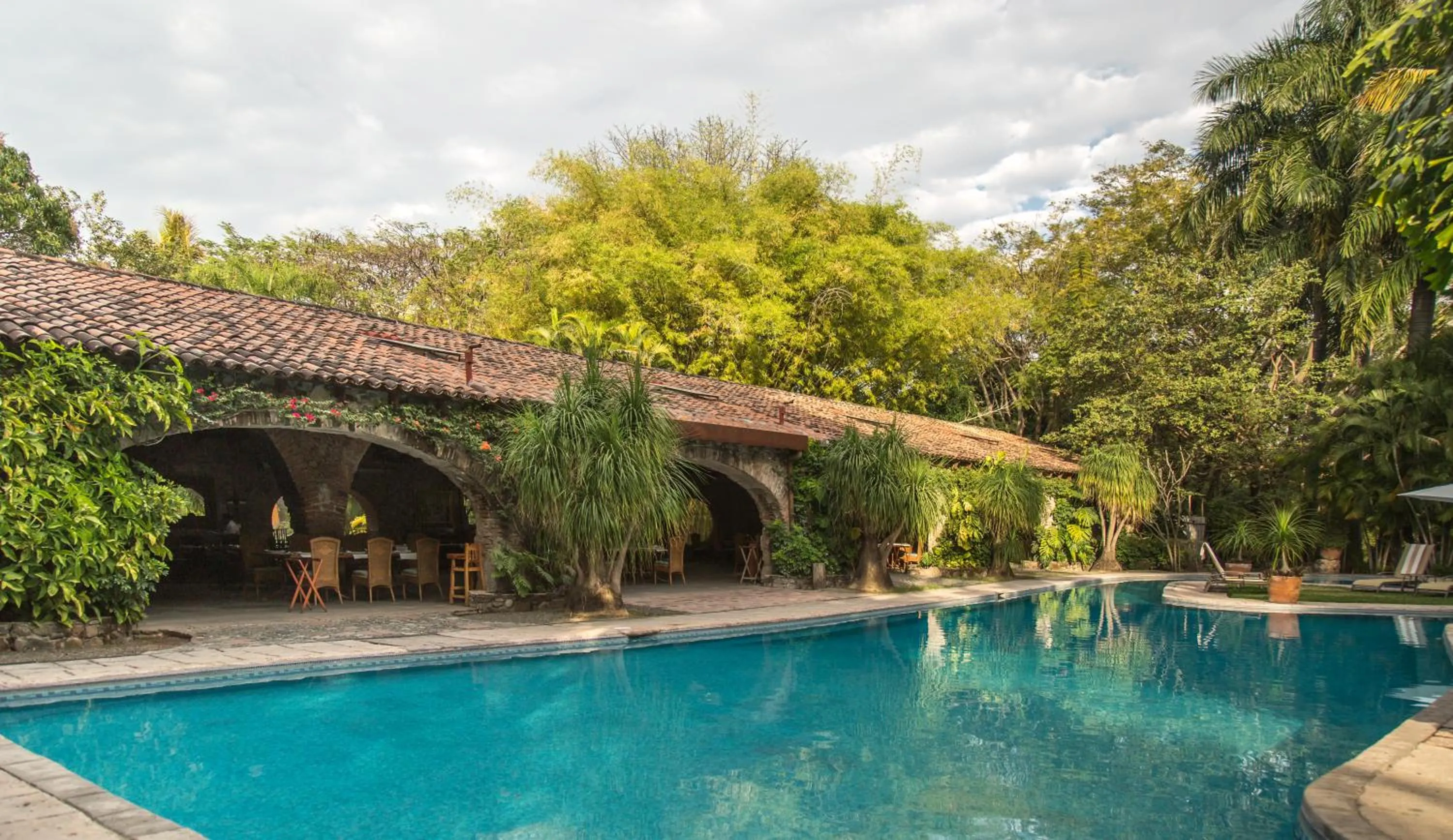 Swimming pool in Hacienda San Gabriel de las Palmas