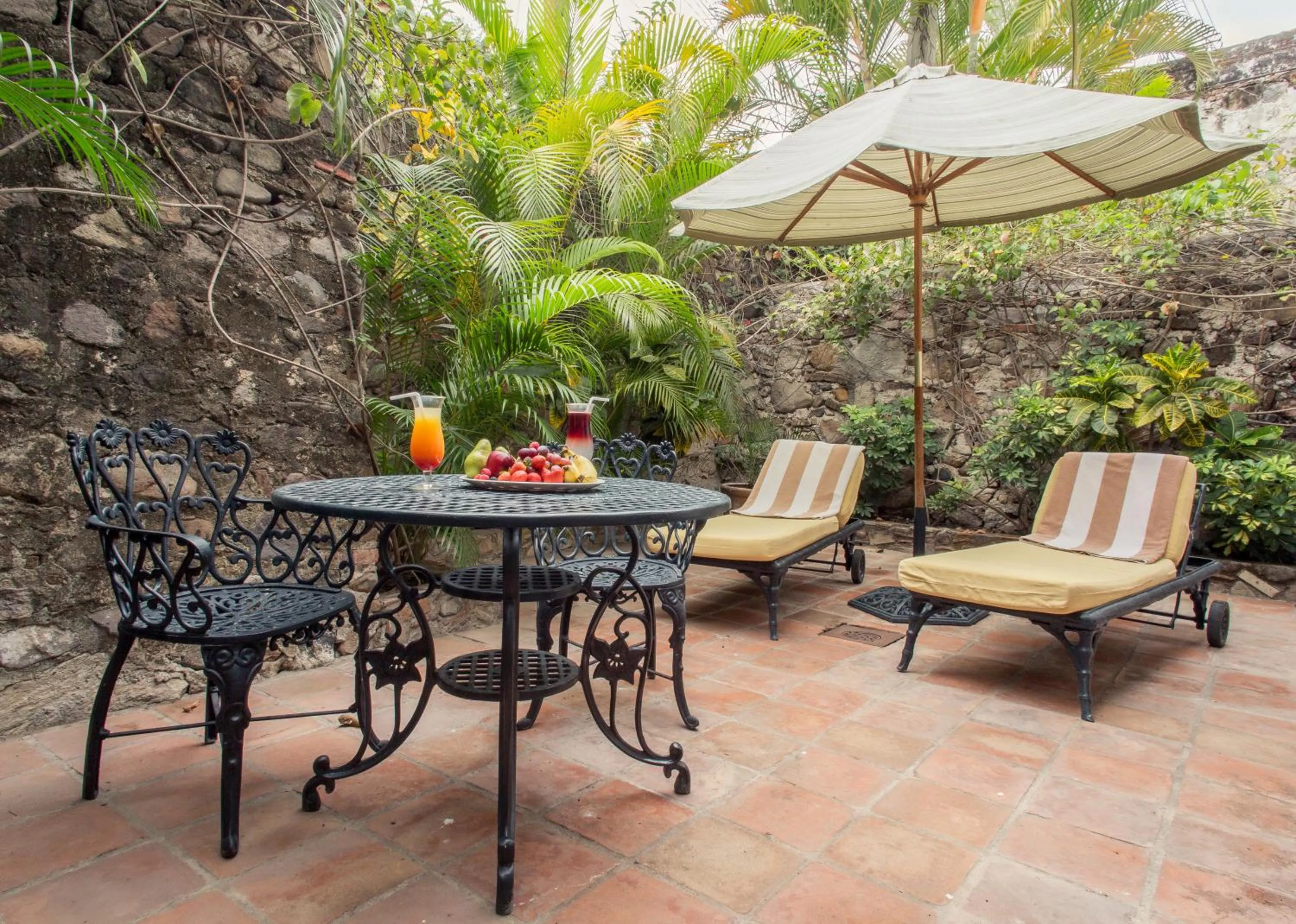 Swimming pool in Hacienda San Gabriel de las Palmas