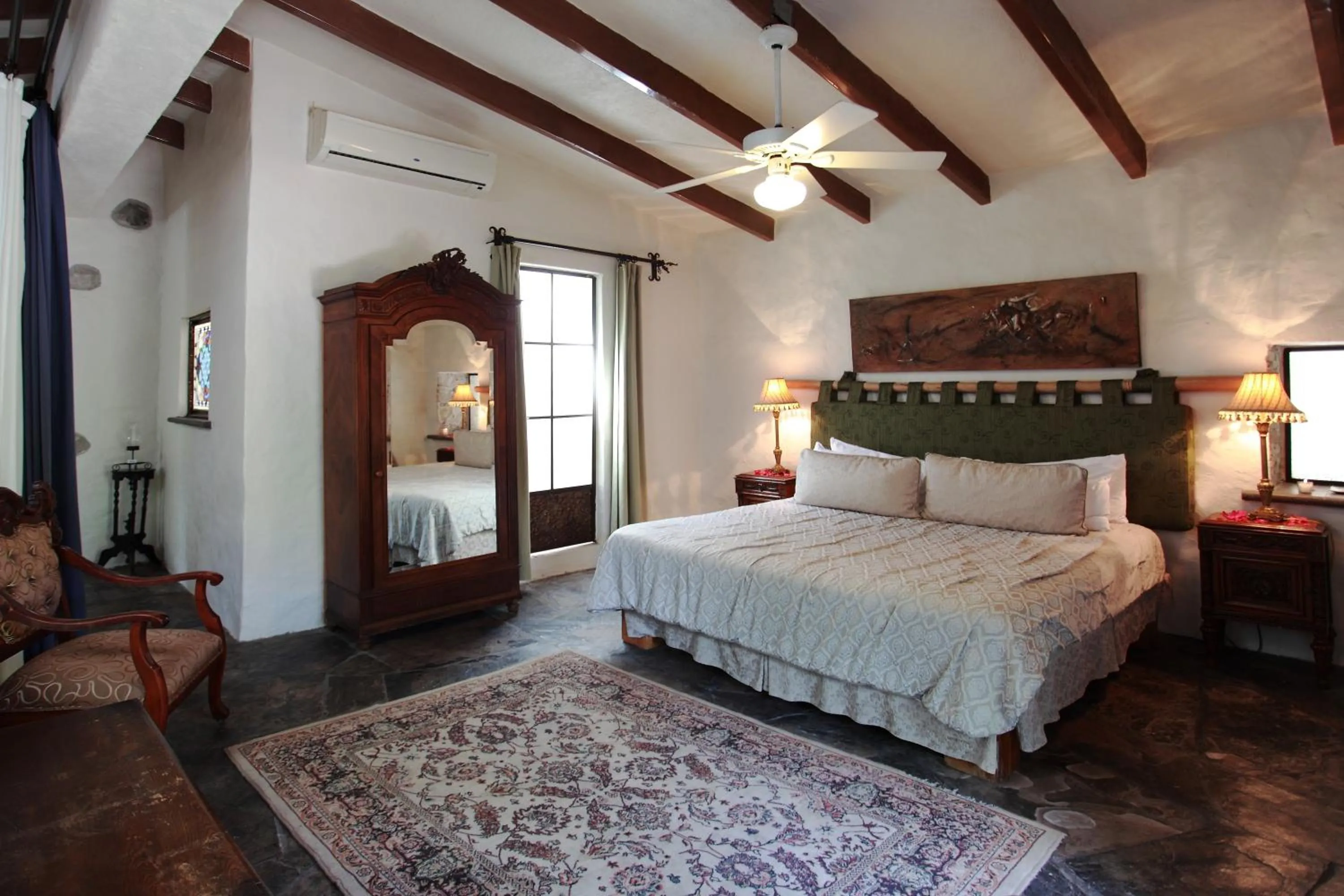 Bed in Hacienda San Gabriel de las Palmas