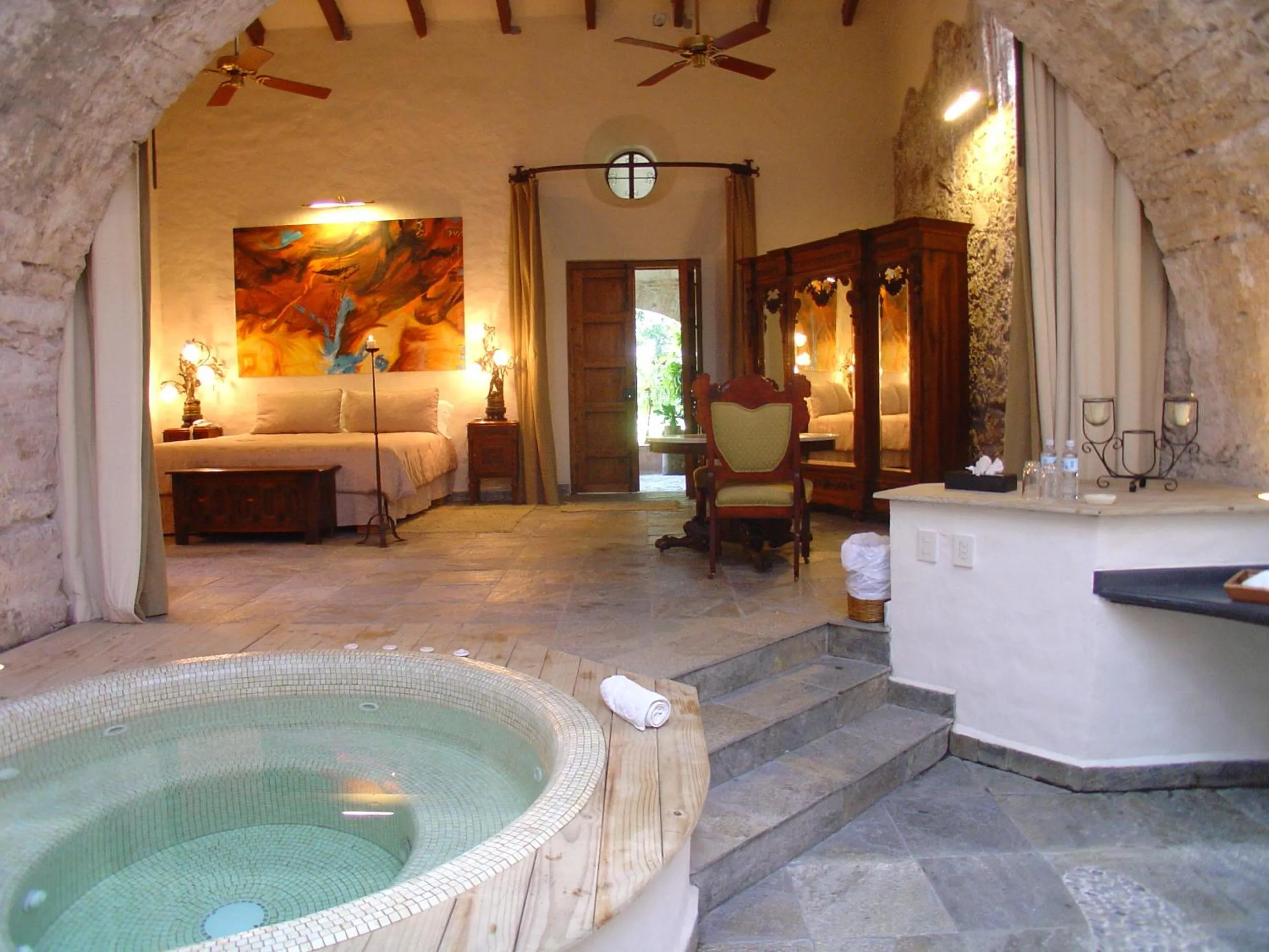 Garden in Hacienda San Gabriel de las Palmas