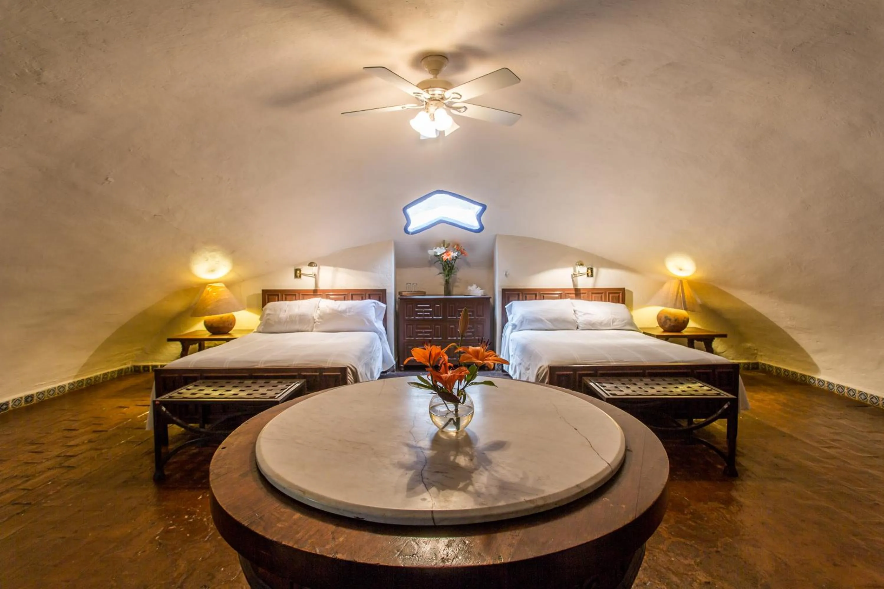 Bedroom, Bed in Hacienda San Gabriel de las Palmas