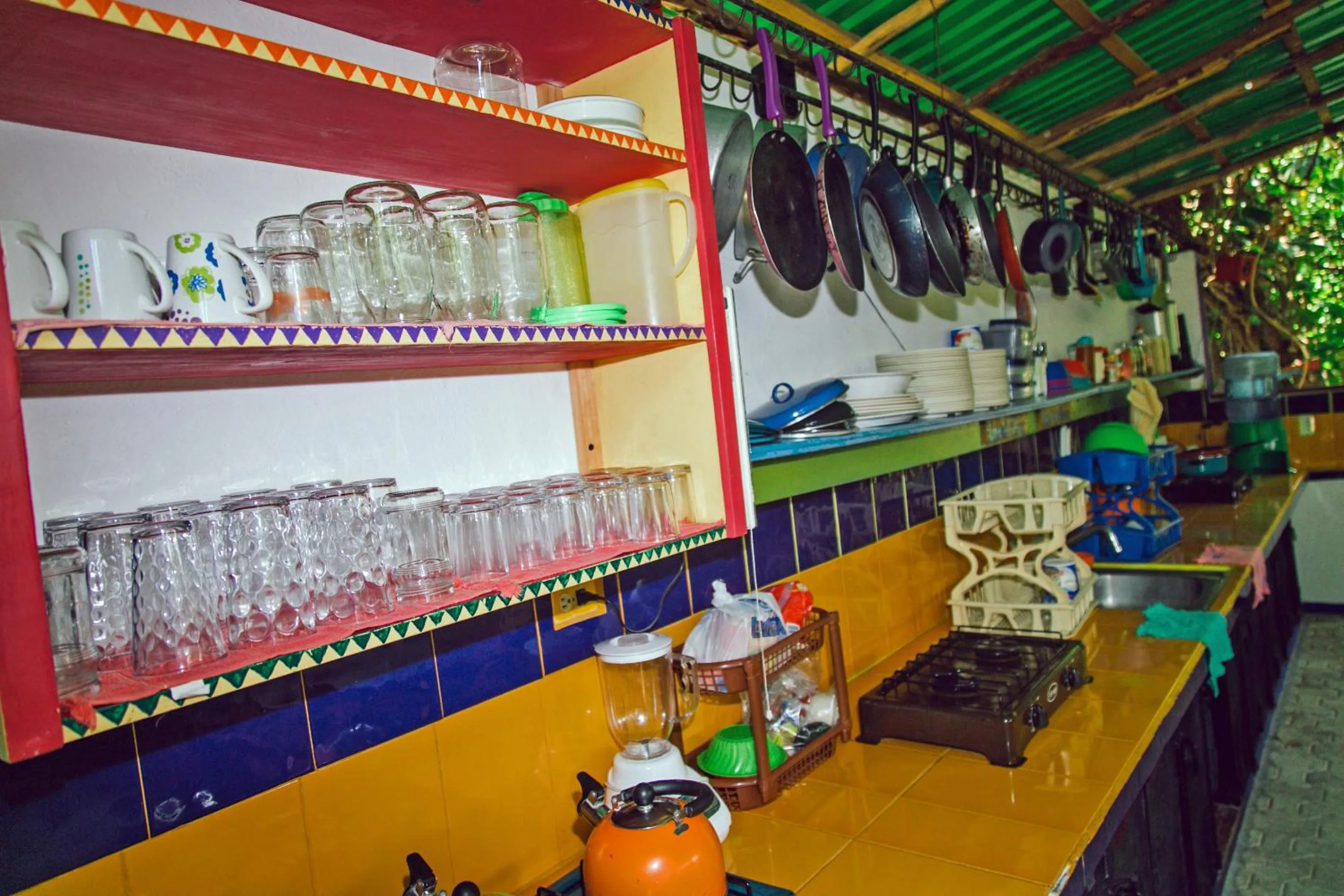 Food and drinks in Hostel Candelaria