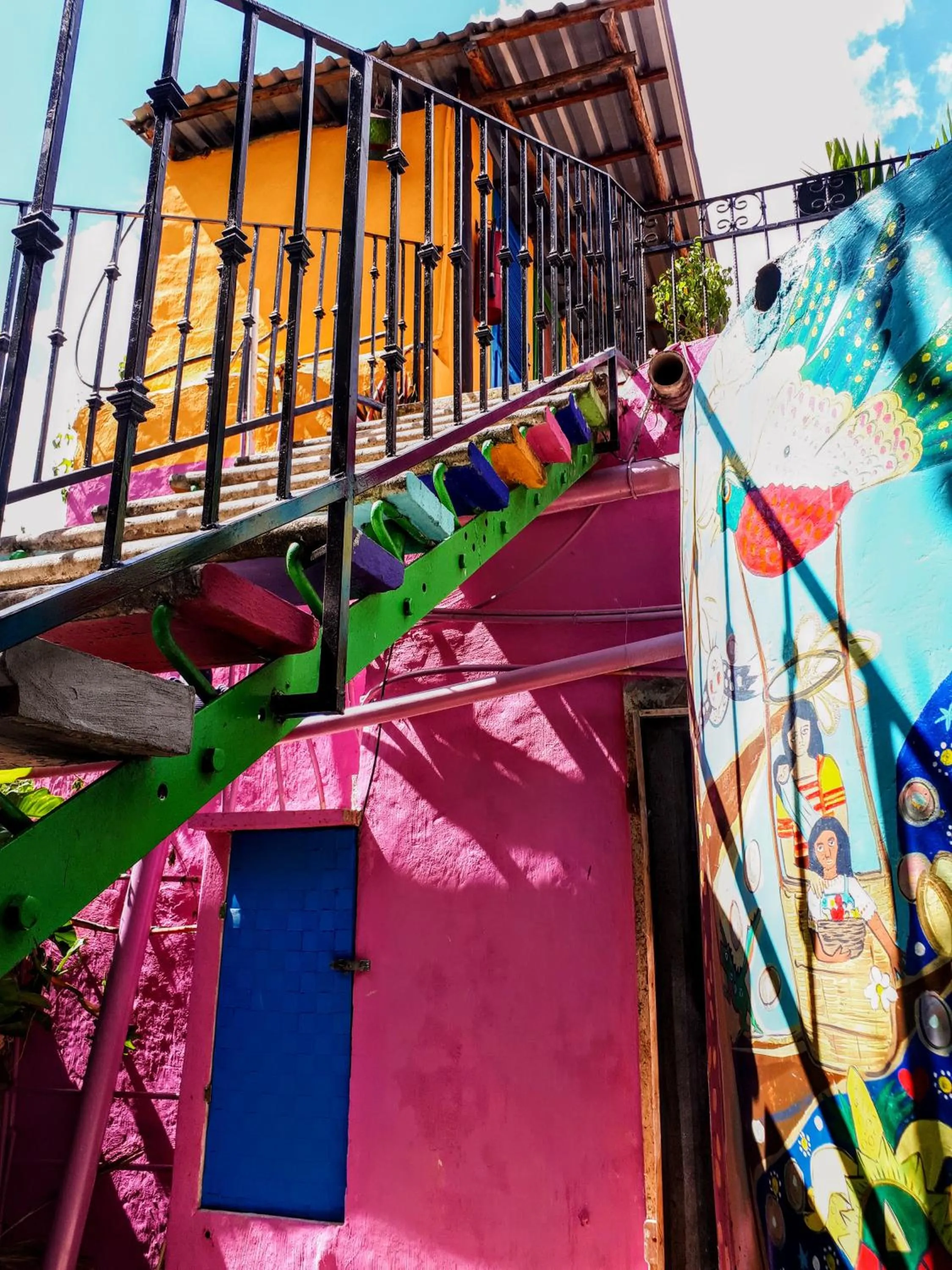 Balcony/Terrace in Hostel Candelaria