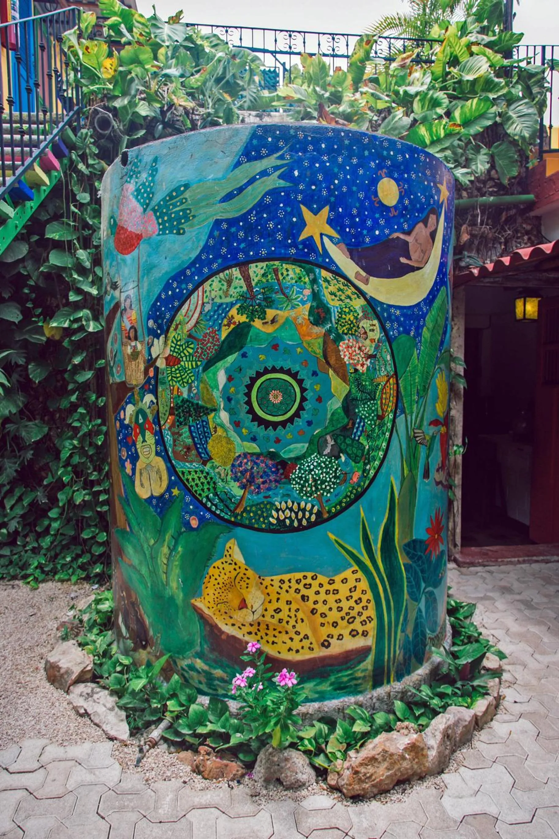 Garden in Hostel Candelaria