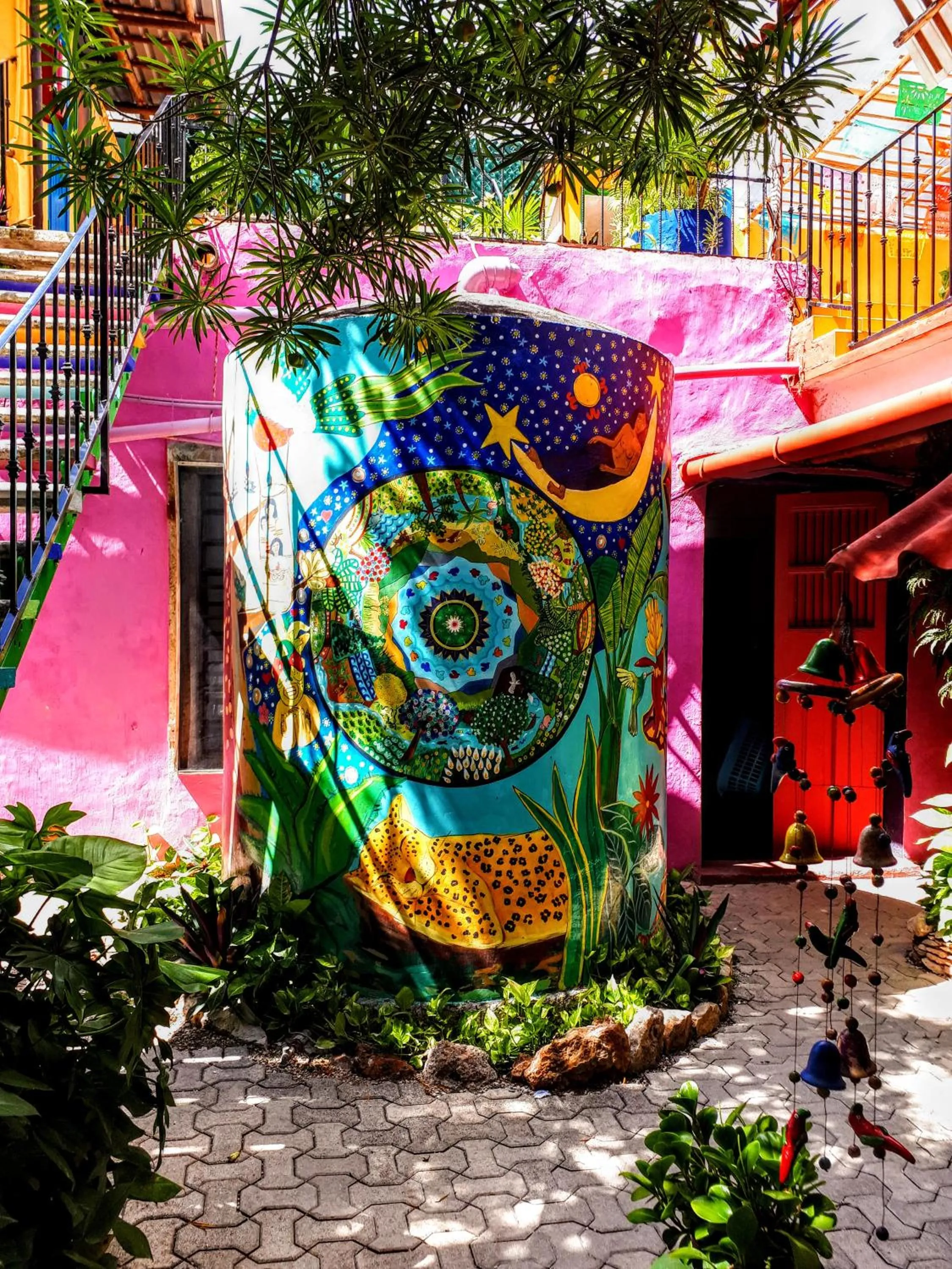 Garden in Hostel Candelaria