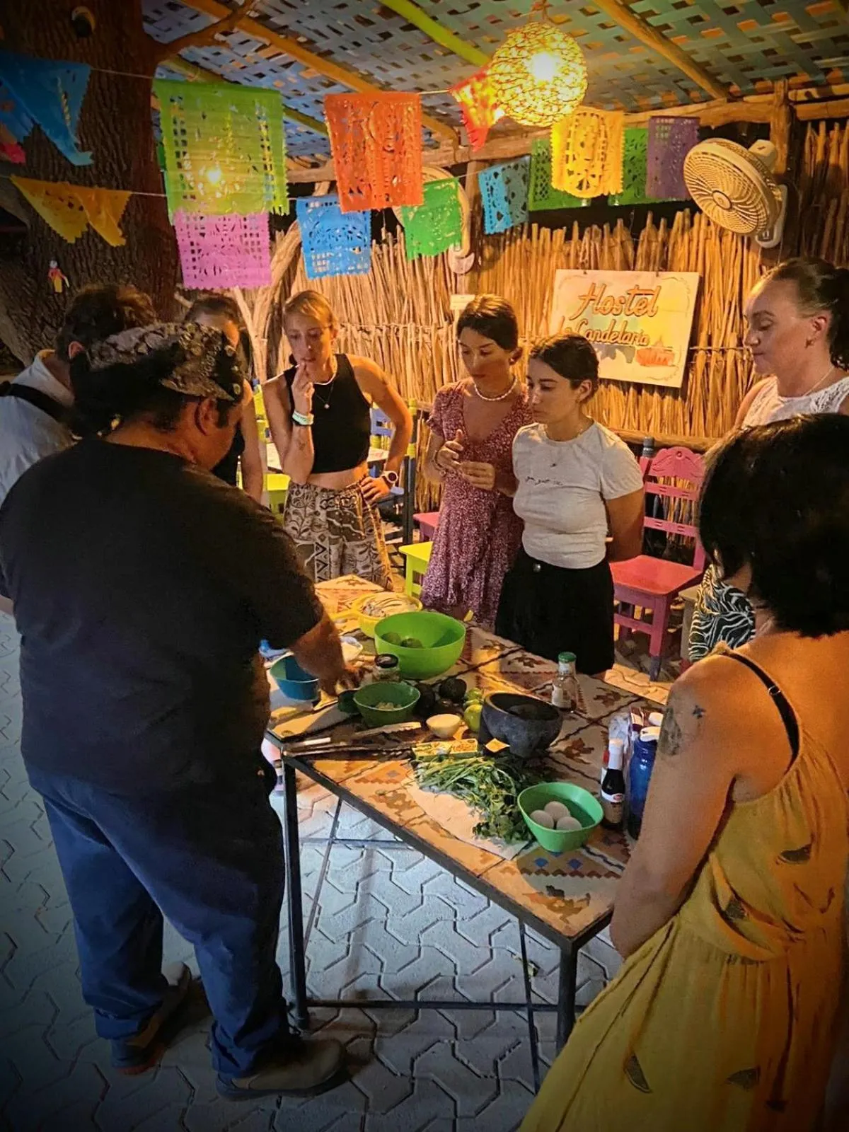 People in Hostel Candelaria