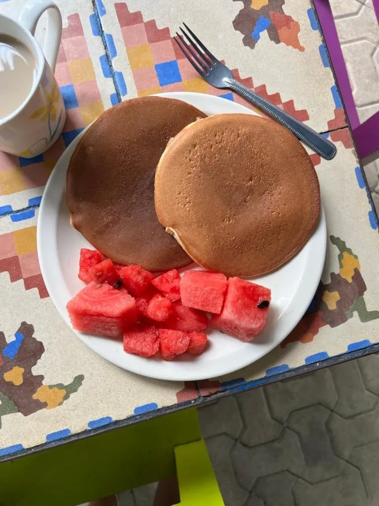 Breakfast in Hostel Candelaria