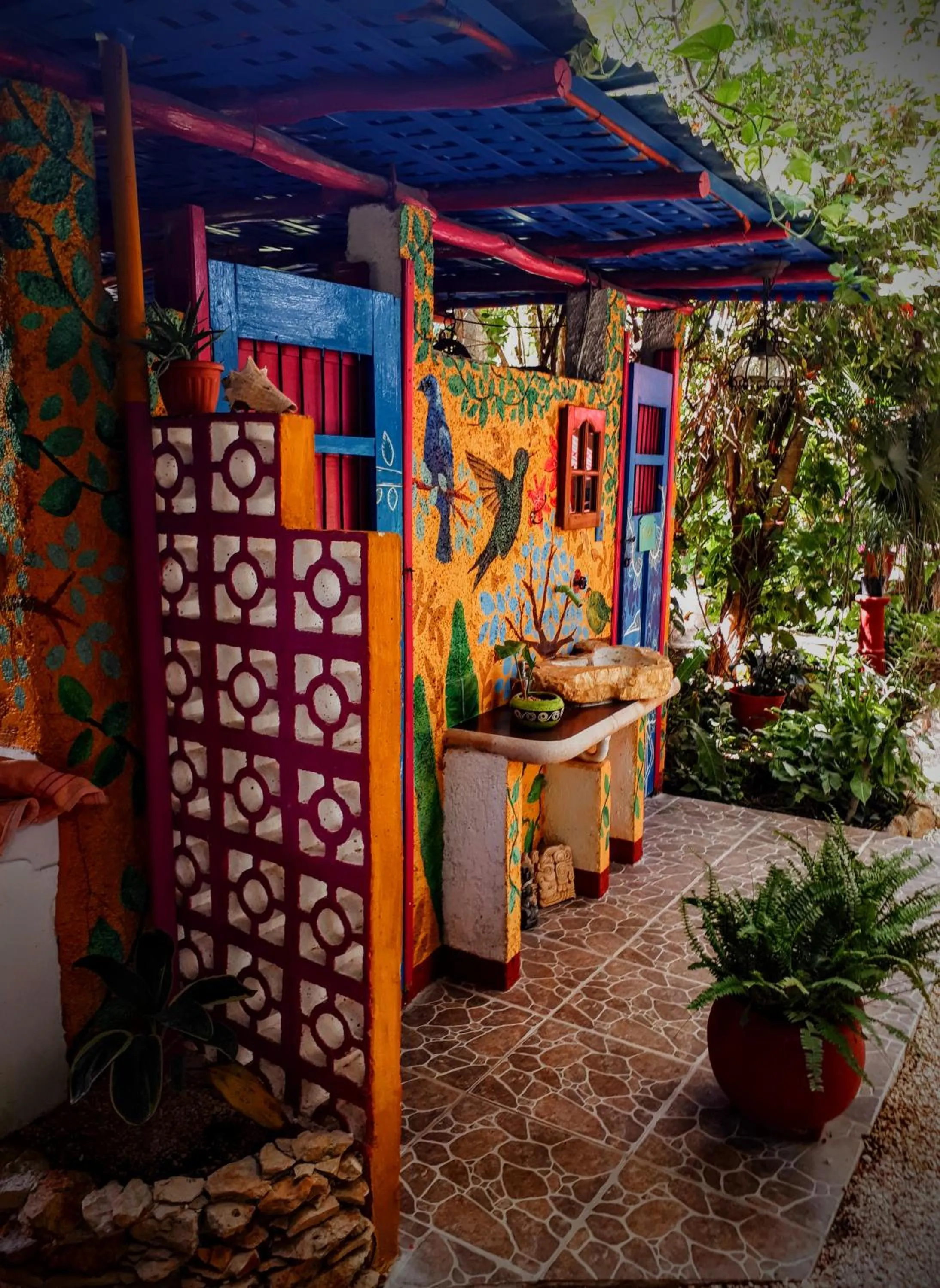 Bathroom in Hostel Candelaria