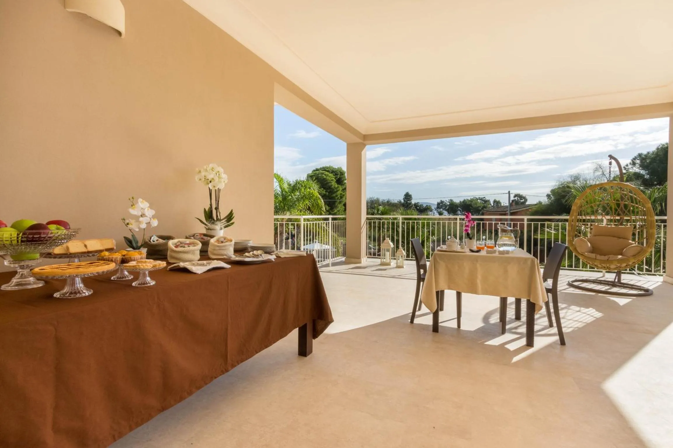 Balcony/Terrace in Villa Furoa