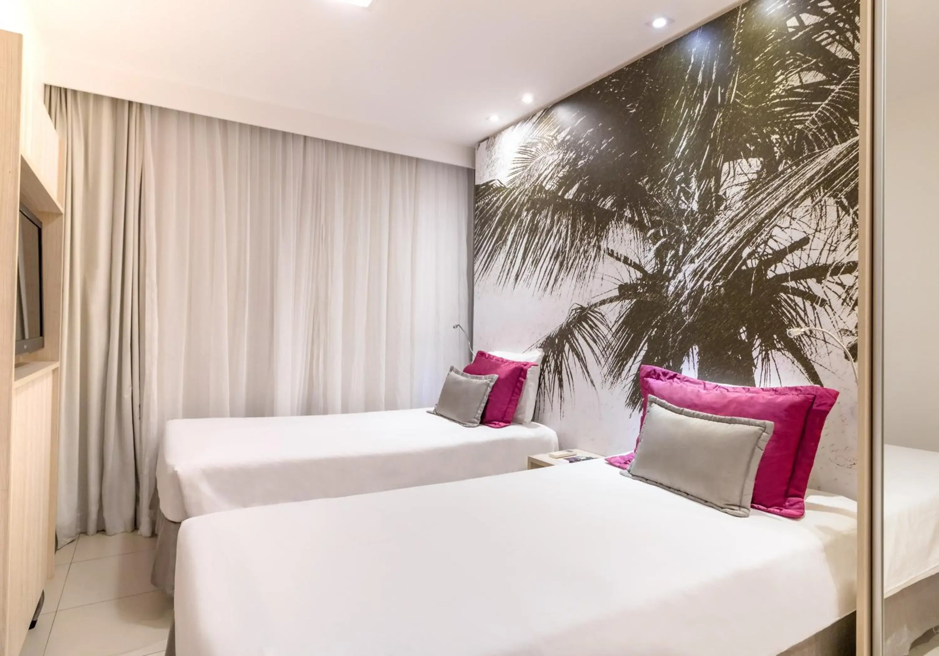 Bed in Mercure Salvador Boulevard Hotel Bed in Mercure Salvador Boulevard Hotel