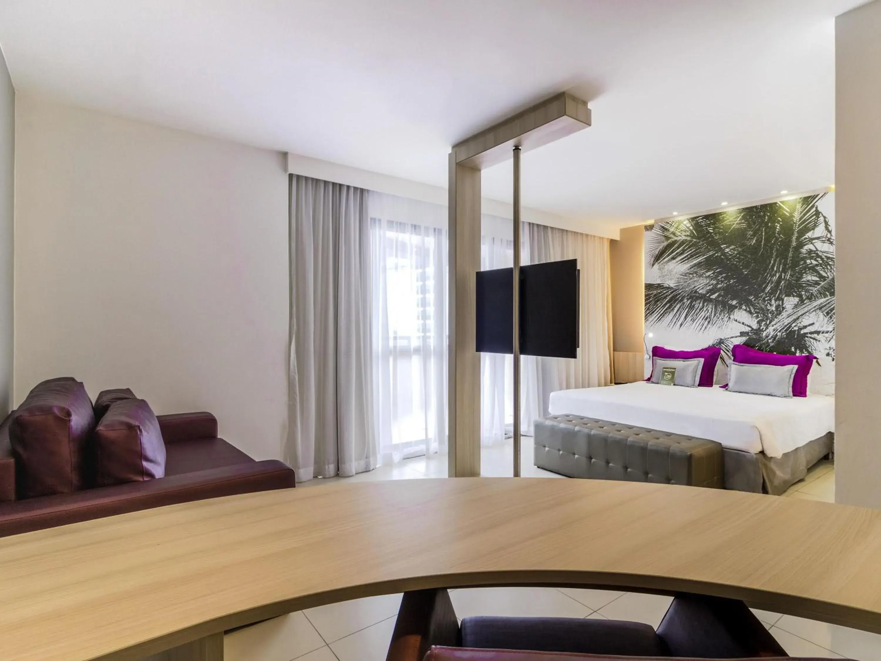 Bedroom, Bed in Mercure Salvador Boulevard Hotel Bedroom, Bed in Mercure Salvador Boulevard Hotel