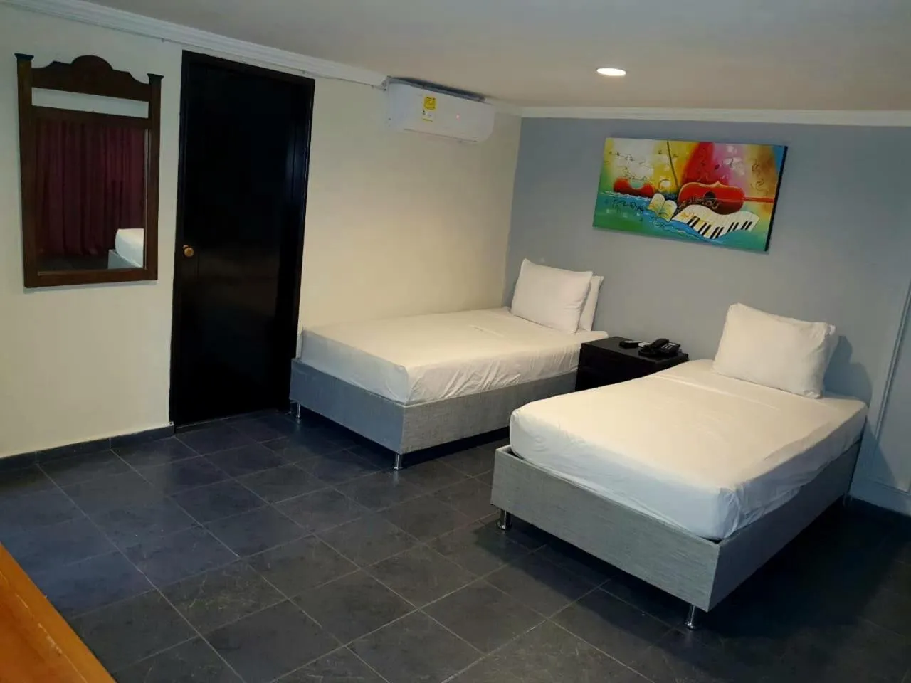 Photo of the whole room, Bed in Hotel Puerta de Oro