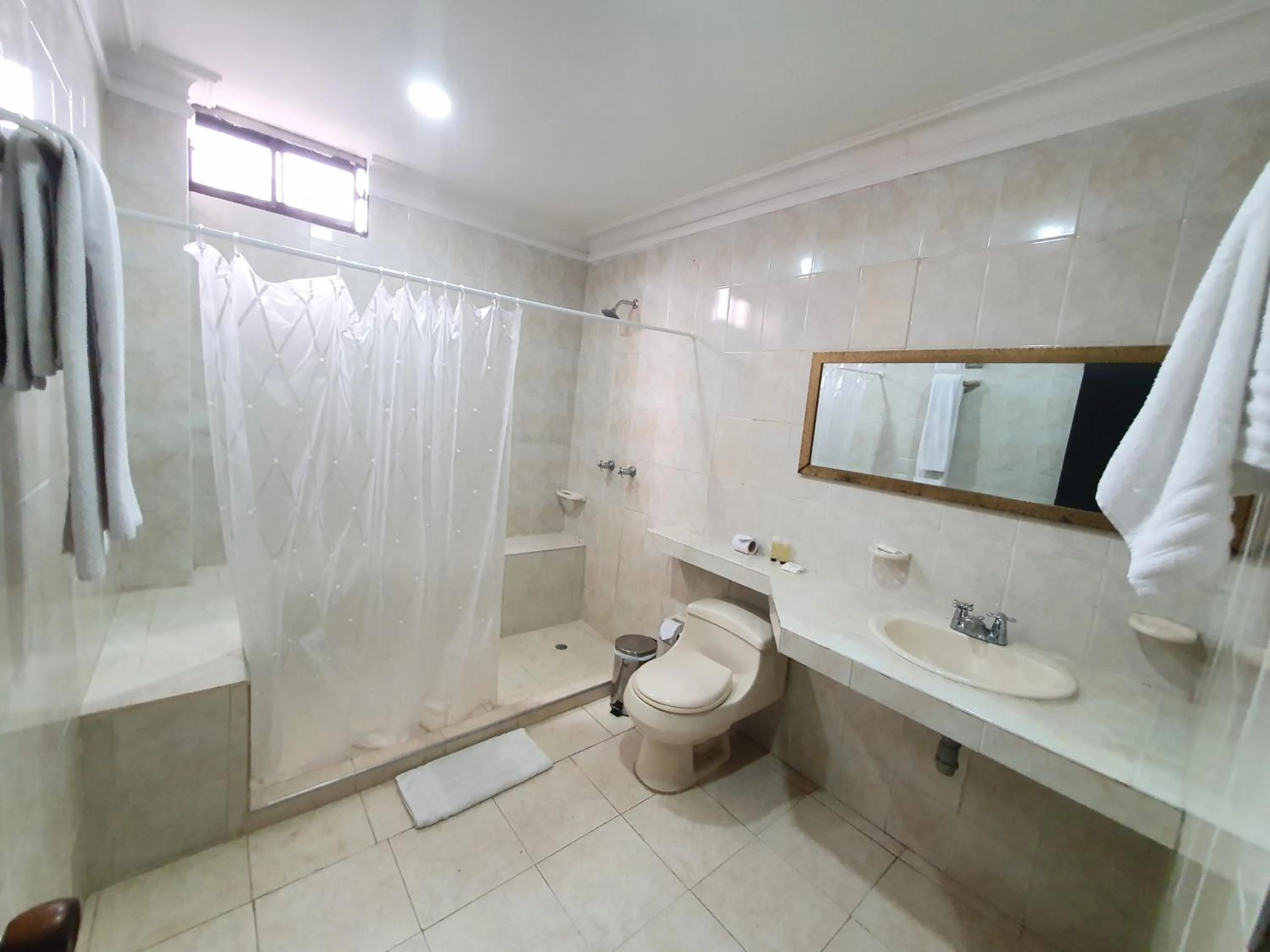 Bathroom in Hotel Puerta de Oro