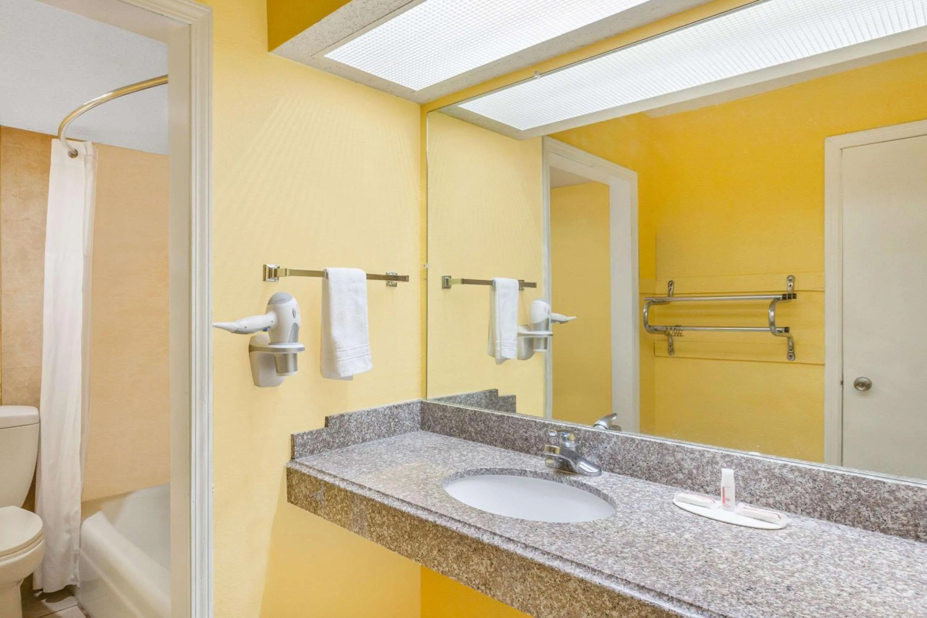 Bathroom in Days Inn by Wyndham Jacksonville