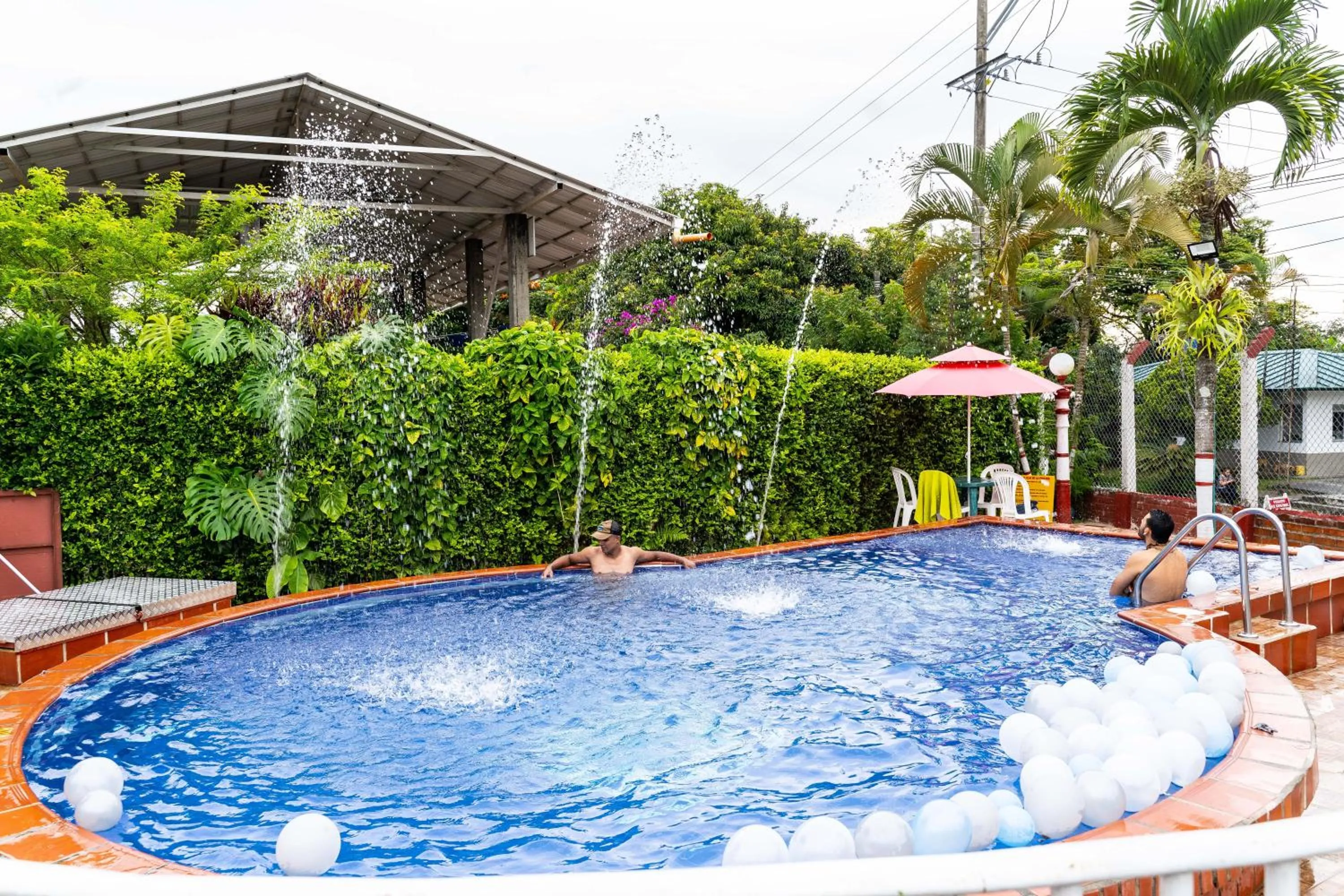 Swimming pool in Casa Campestre La Colombiana