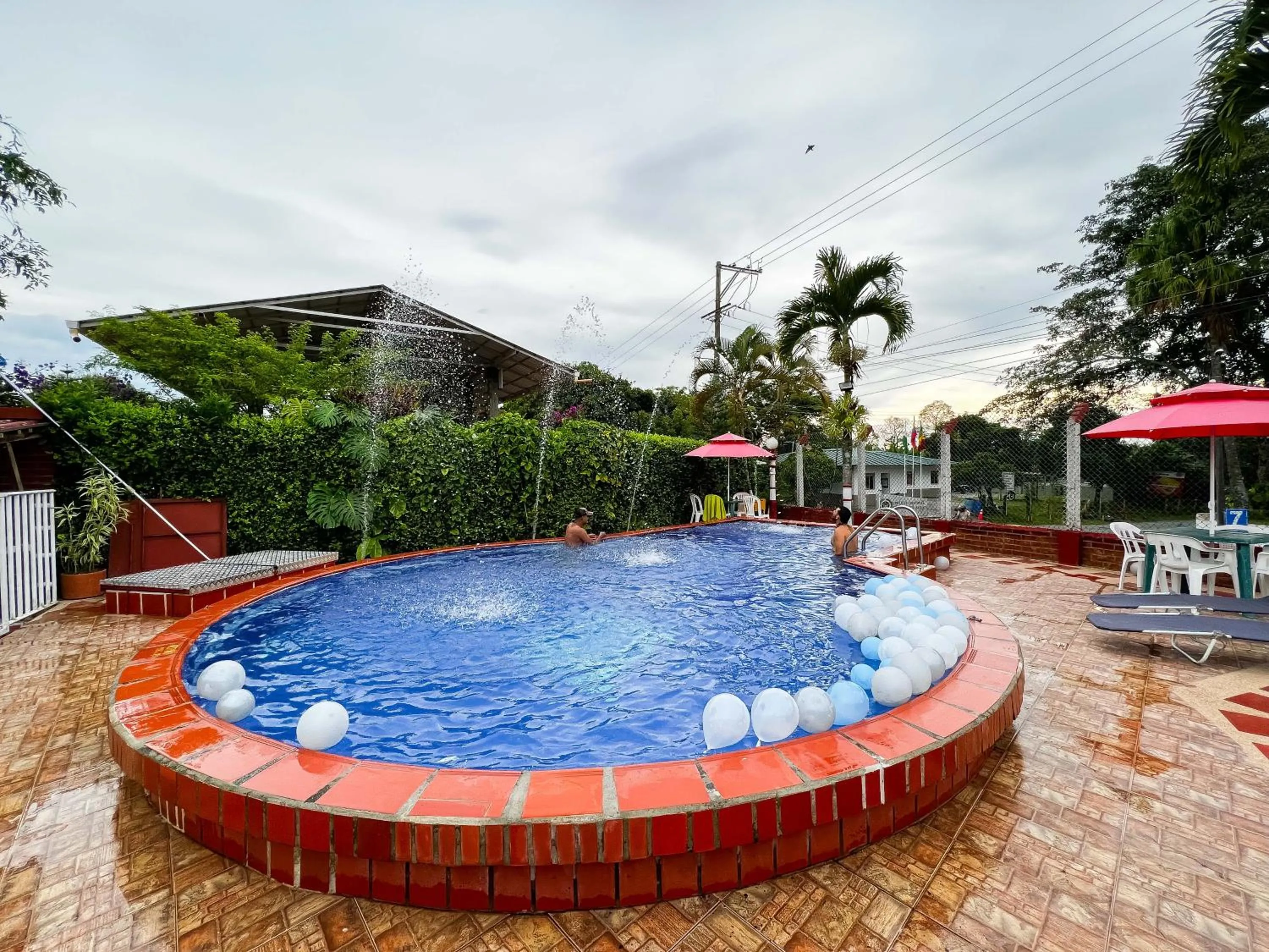 Swimming pool in Casa Campestre La Colombiana