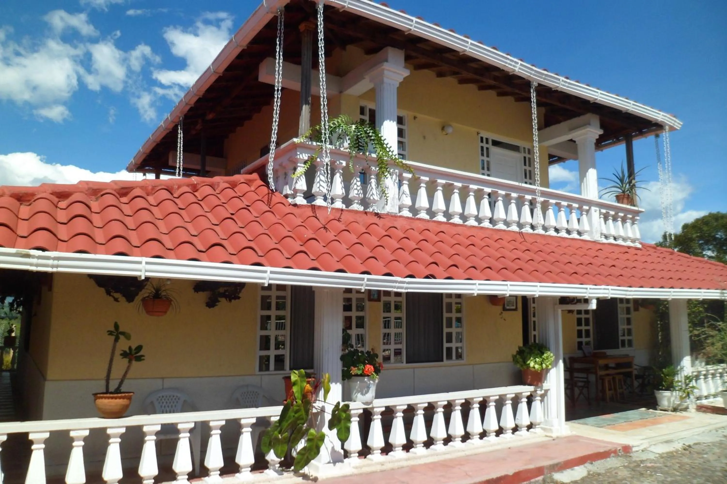 Balcony/Terrace in Casa Campestre La Colombiana
