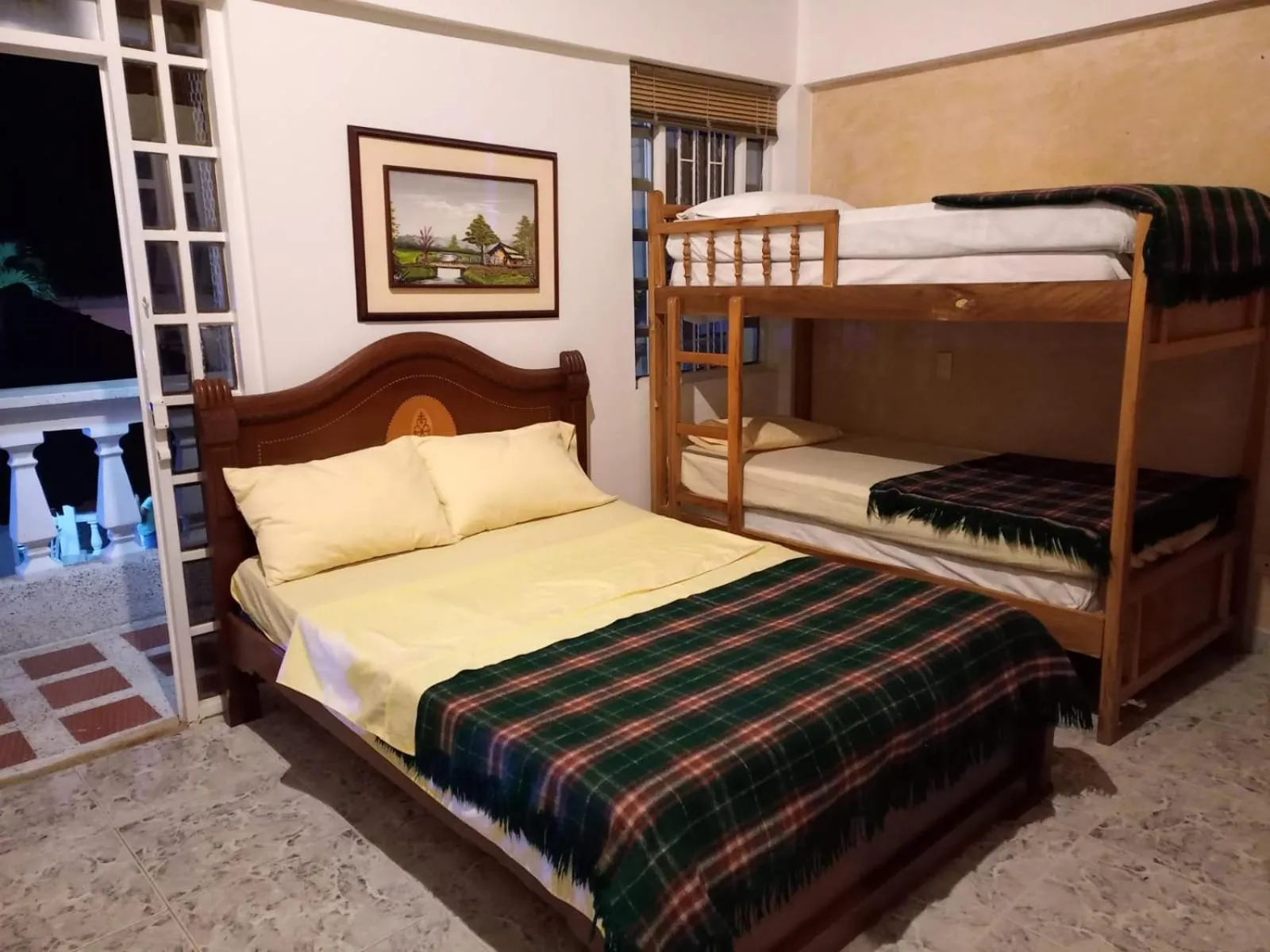 Bed in Casa Campestre La Colombiana
