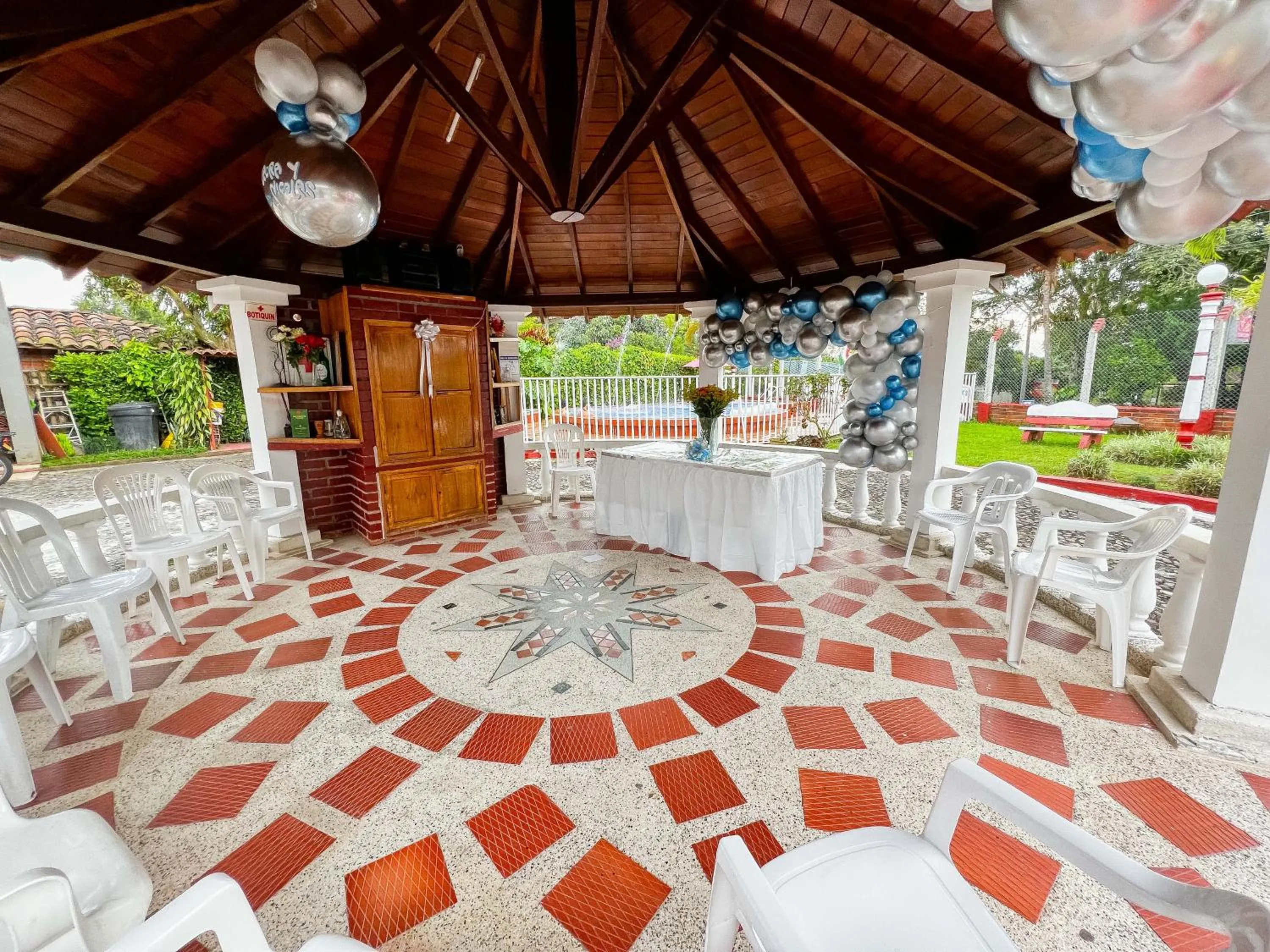 Dining area in Casa Campestre La Colombiana