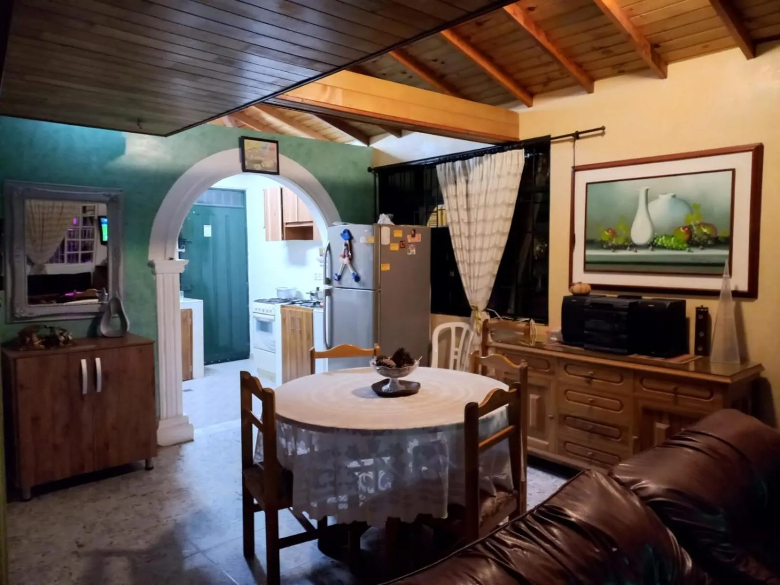 Dining area in Casa Campestre La Colombiana