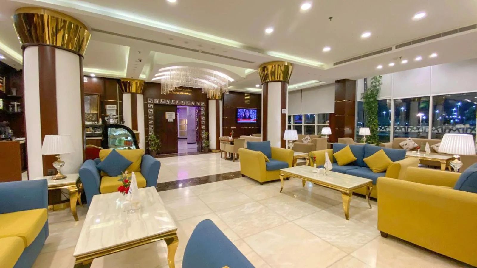 Lobby or reception in Al Maali Hotel Jazan