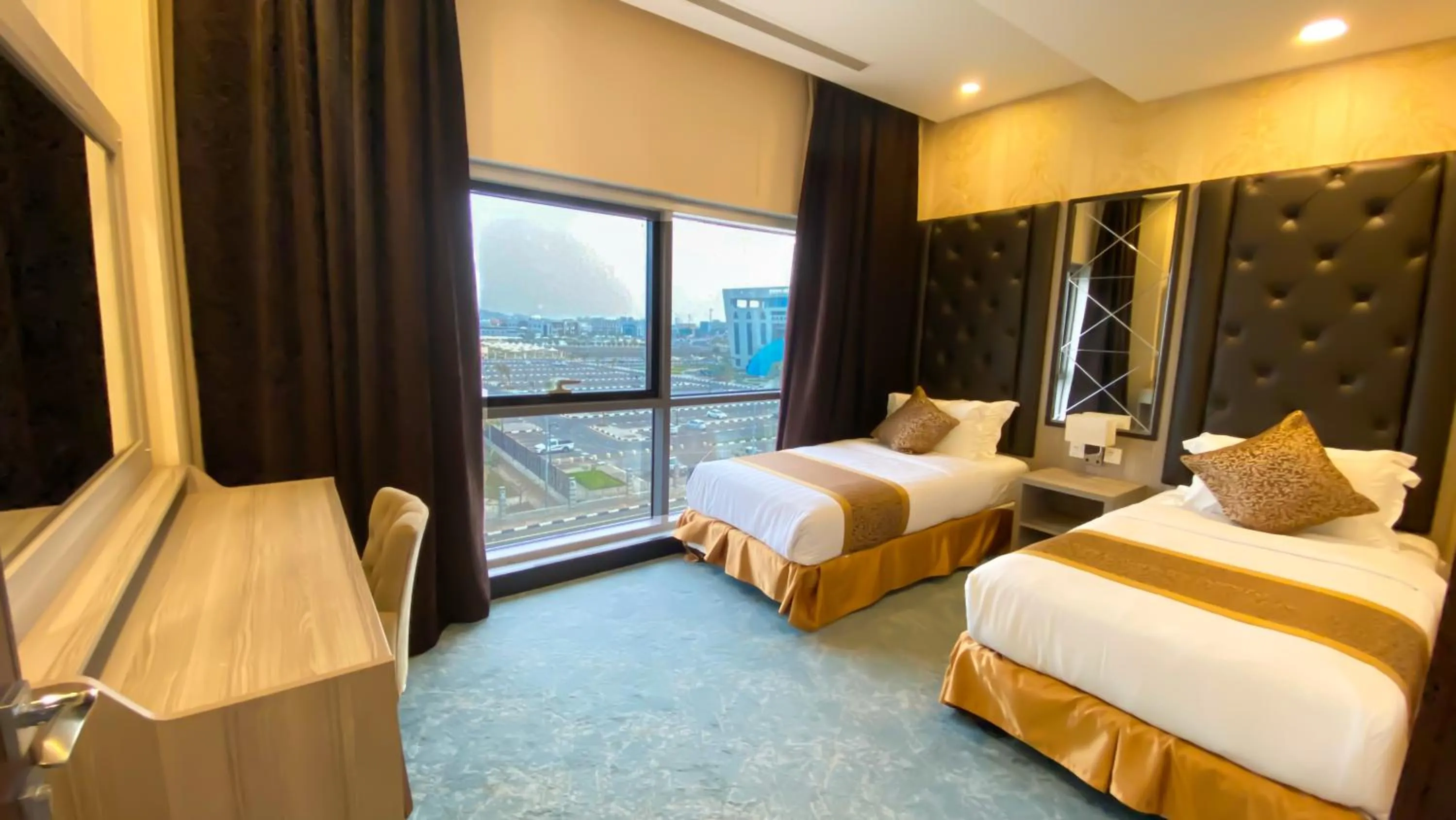 Bed in Al Maali Hotel Jazan