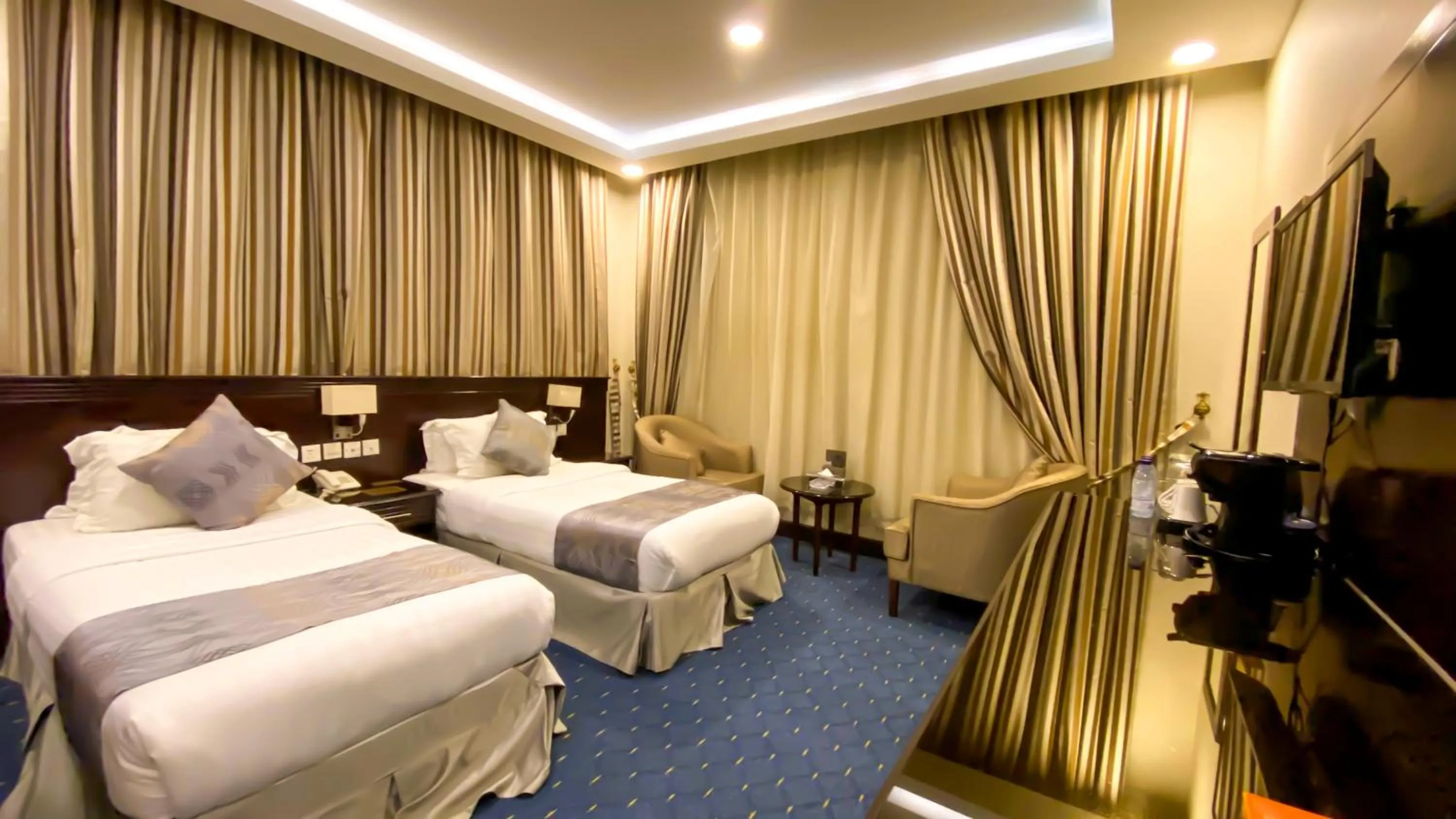 Bed in Al Maali Hotel Jazan