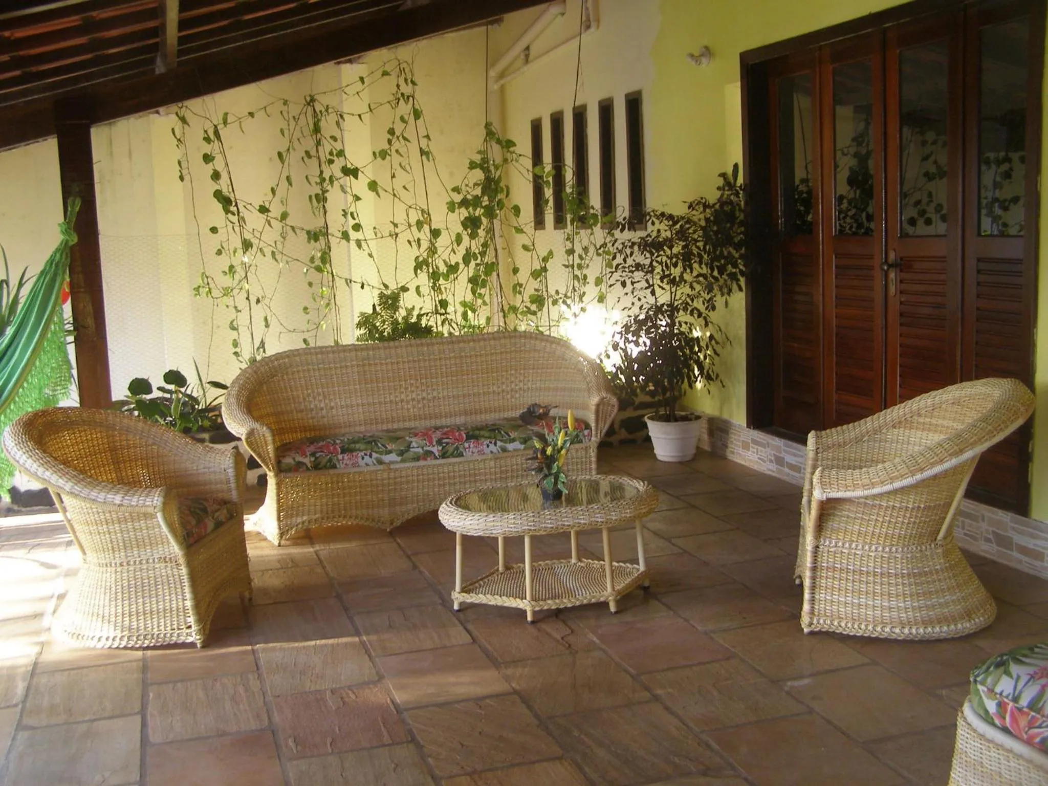 Balcony/Terrace in Pousada da Mércia - Itapuã (BA)