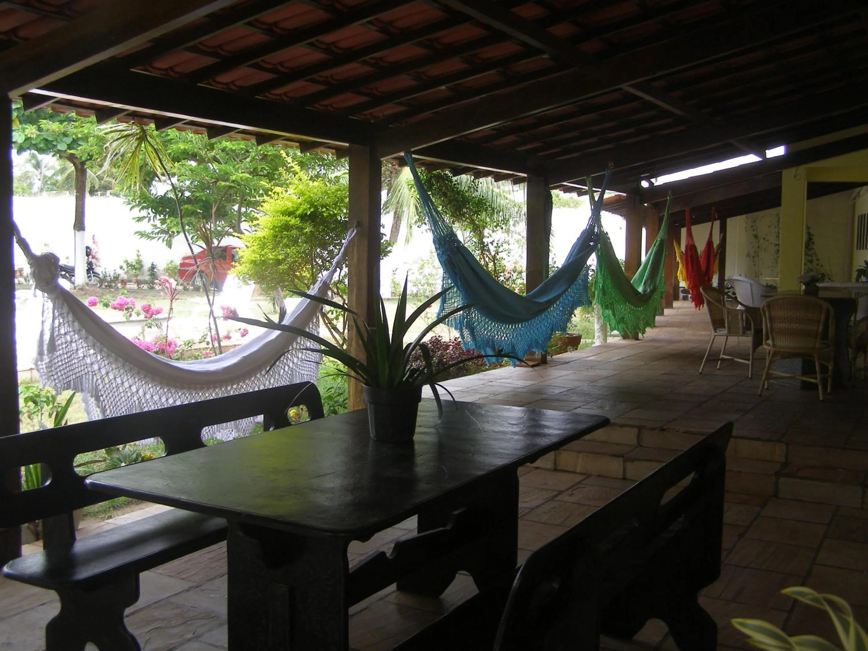 Balcony/Terrace in Pousada da Mércia - Itapuã (BA)