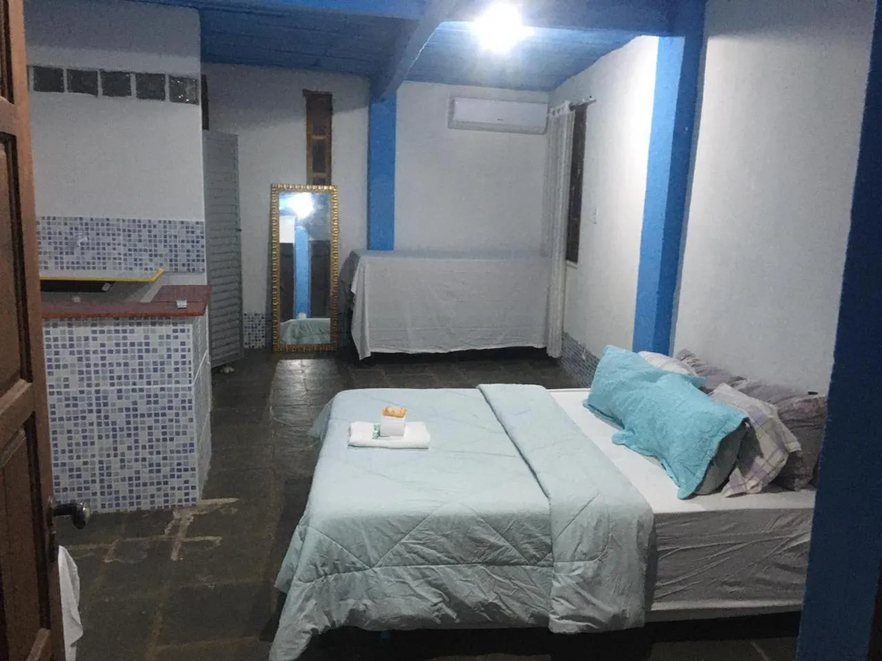 Bed in Pousada da Mércia - Itapuã (BA)