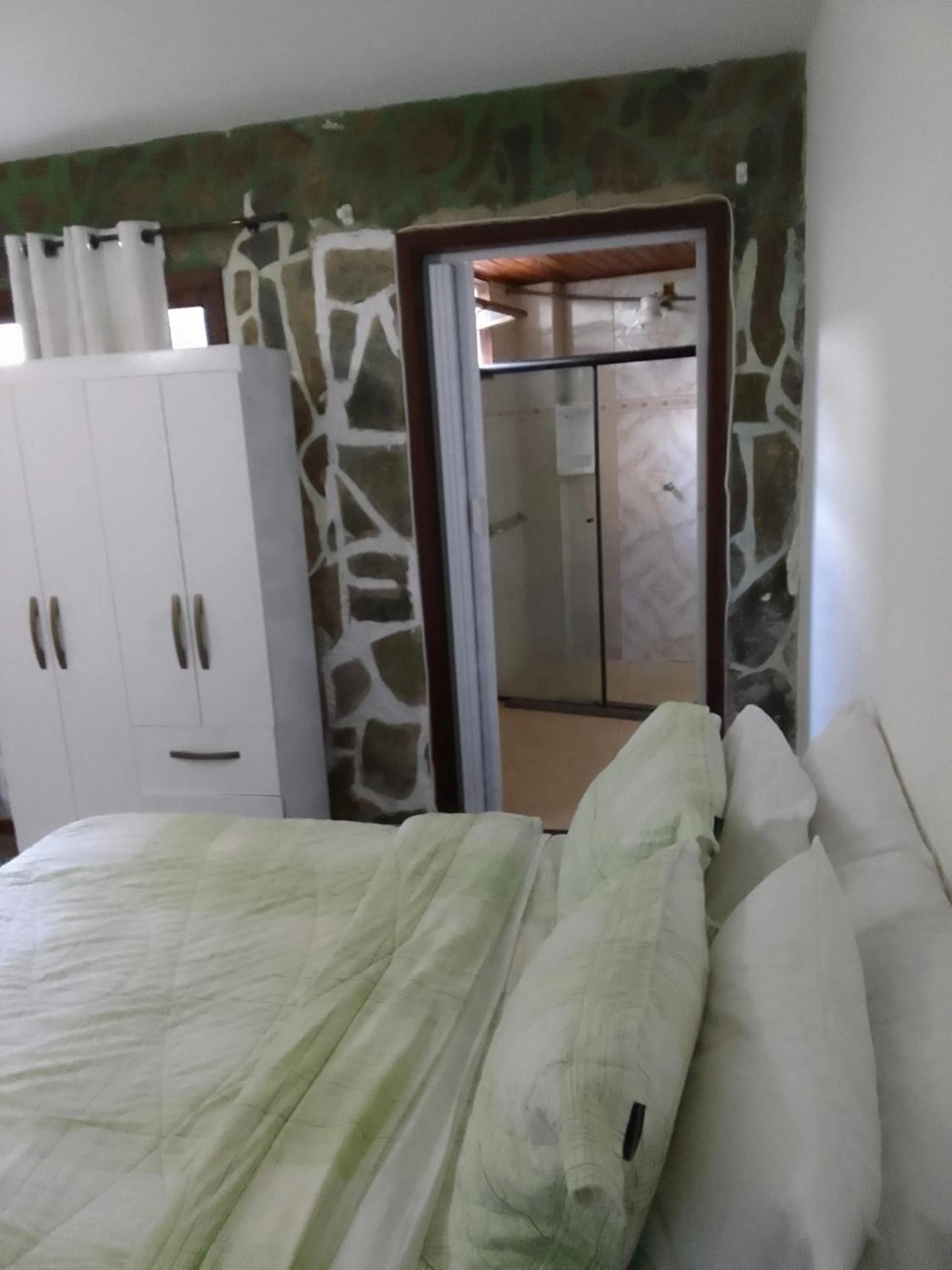 Bed in Pousada da Mércia - Itapuã (BA)