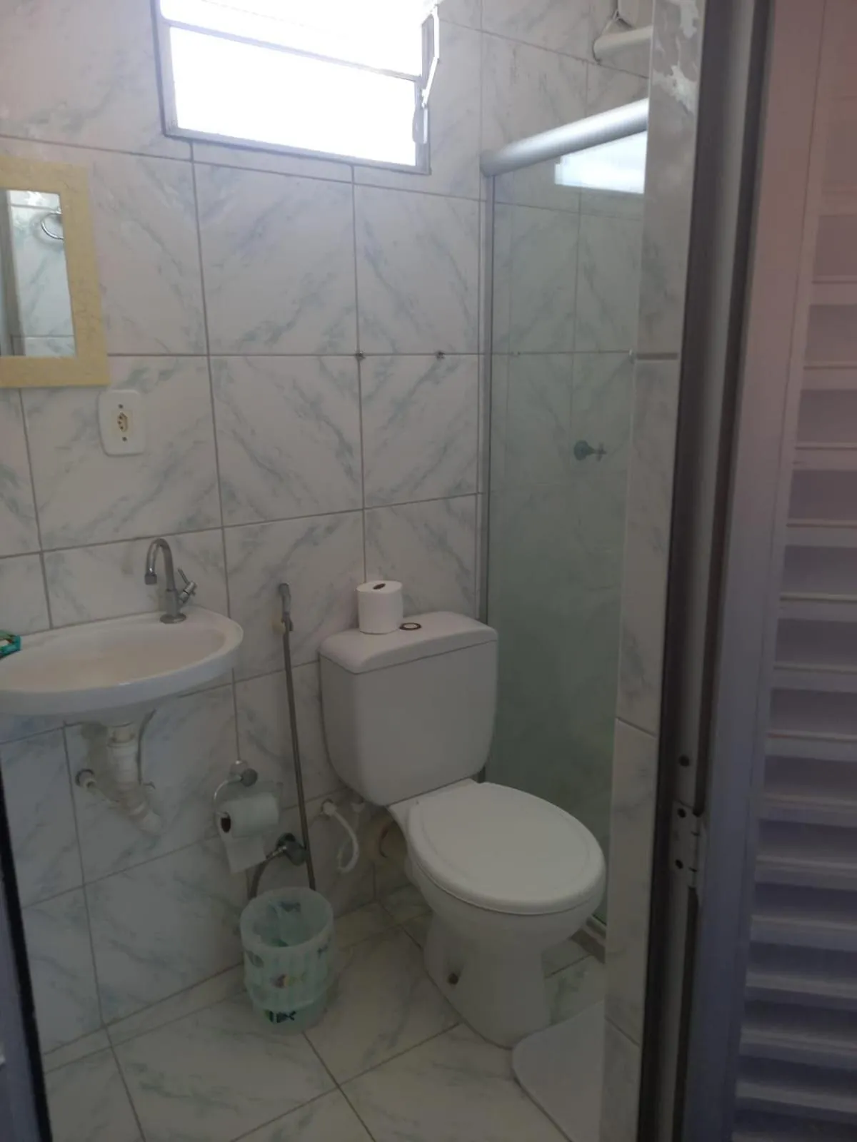 Bathroom in Pousada da Mércia - Itapuã (BA)