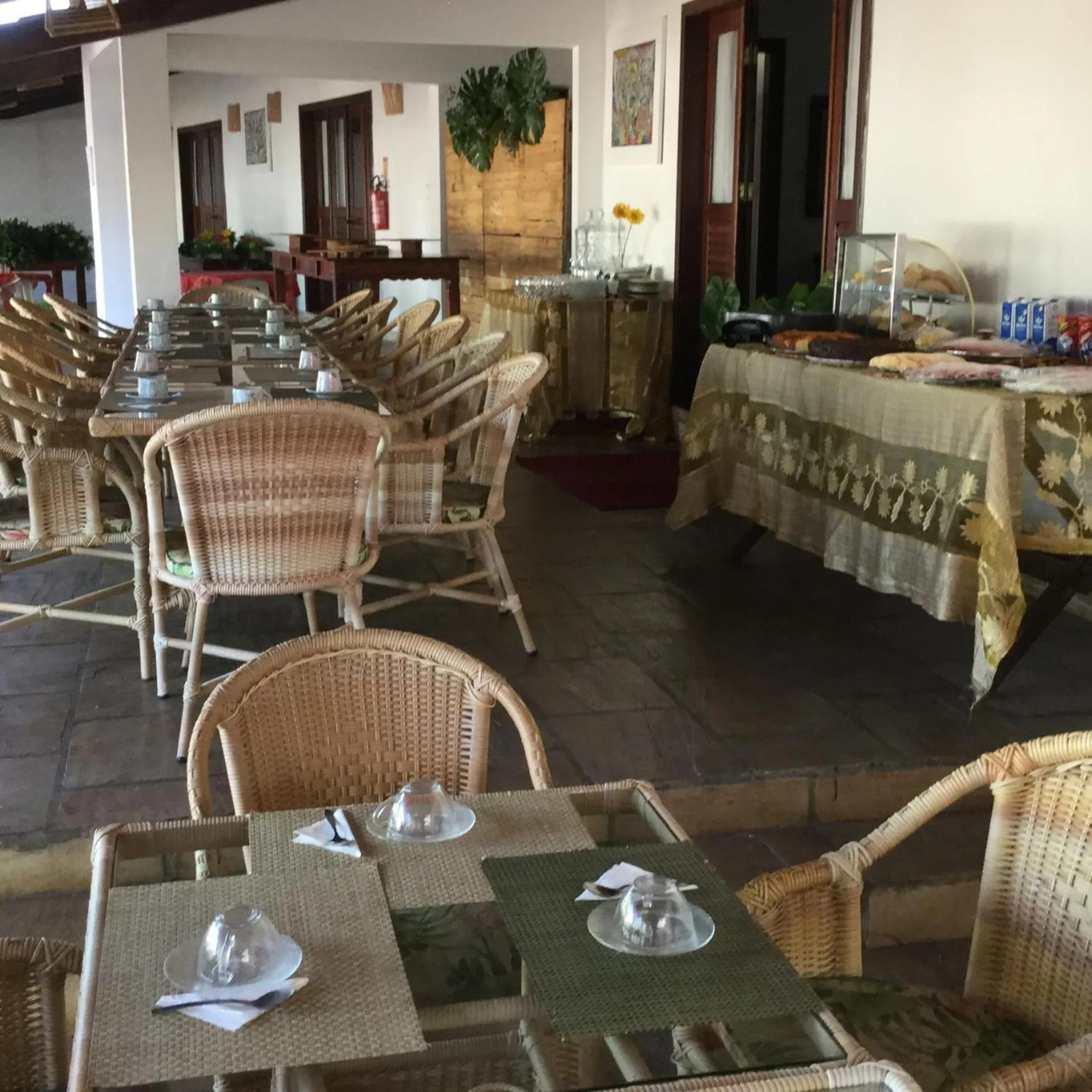 Patio in Pousada da Mércia - Itapuã (BA)