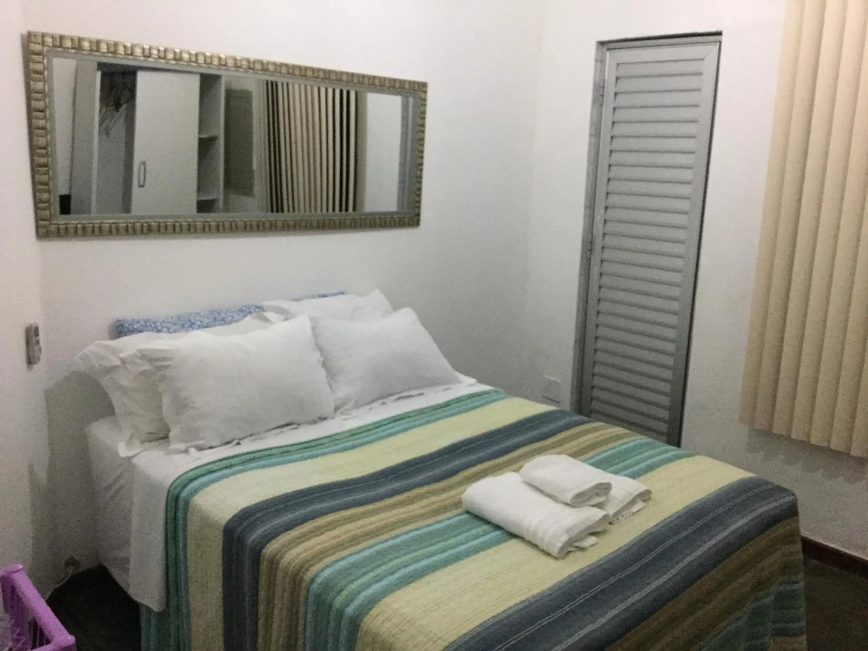 Pool view, Bed in Pousada da Mércia - Itapuã (BA)