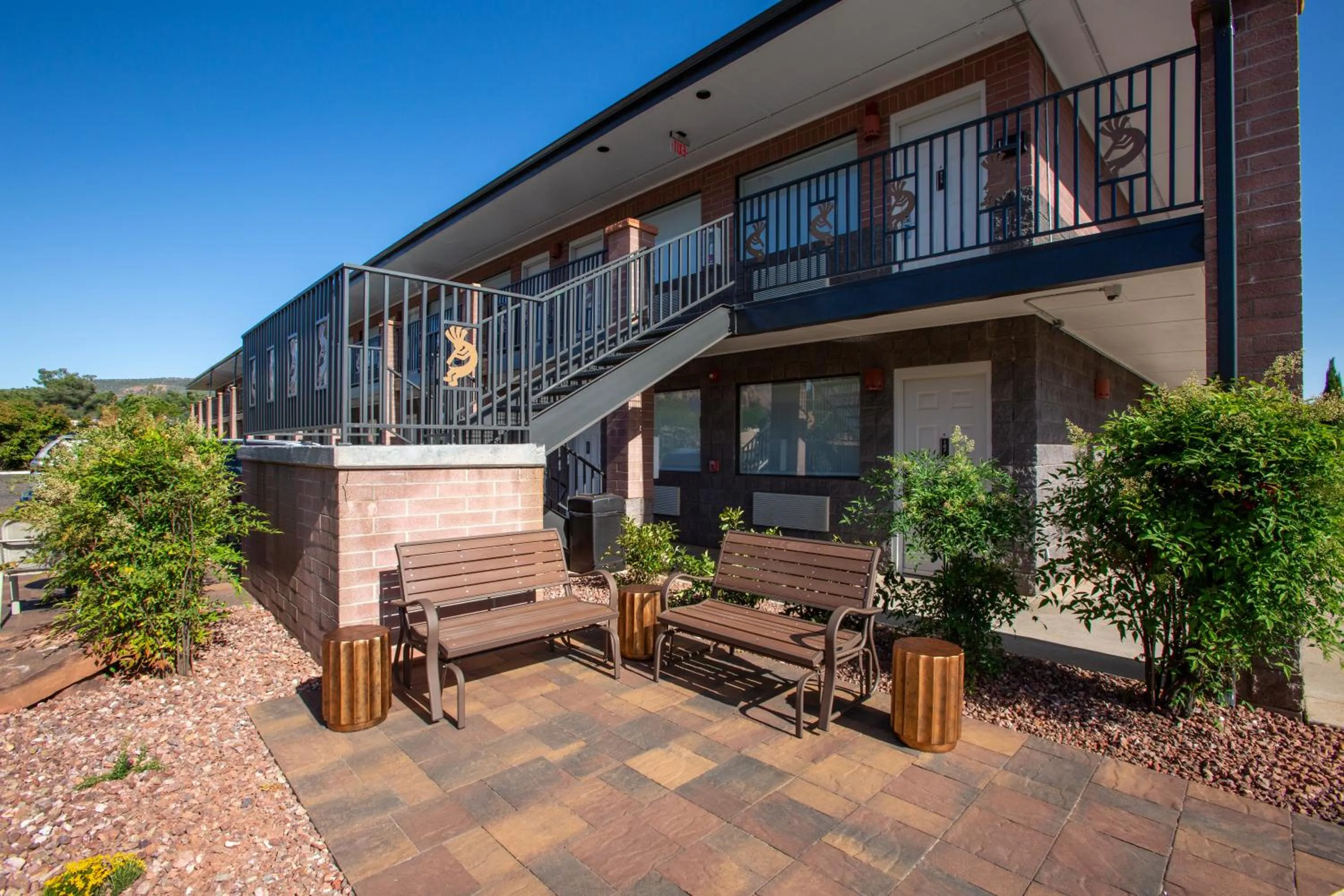 Patio in Kokopelli Inn Sedona, Trademark Collection by Wyndham