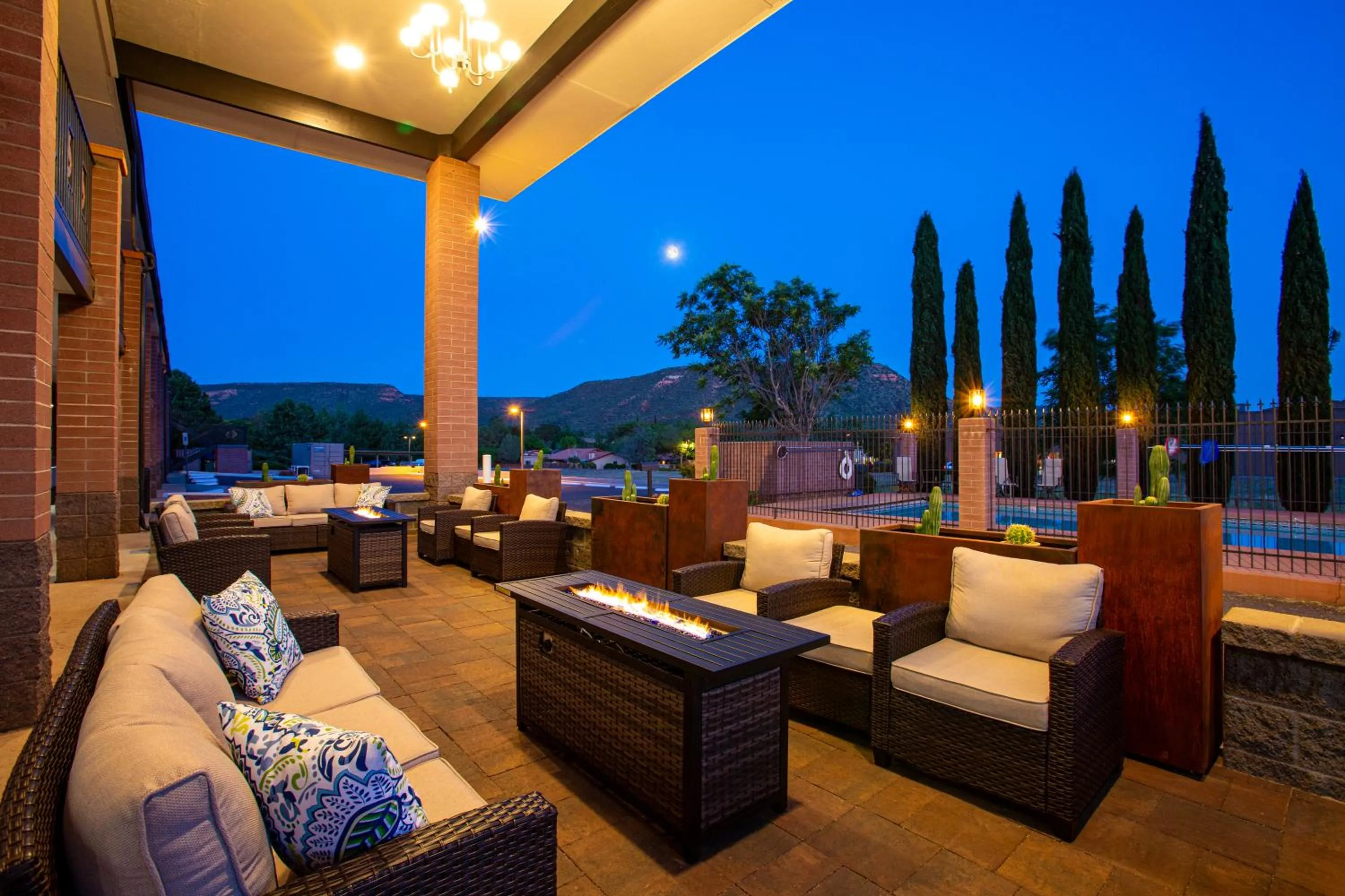 Patio in Kokopelli Inn Sedona, Trademark Collection by Wyndham