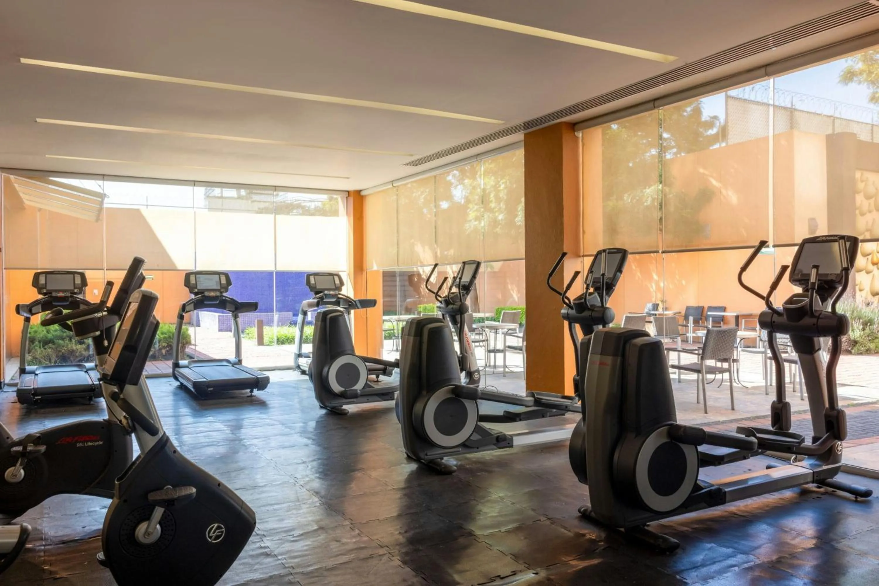 Fitness centre/facilities in Courtyard Toluca Tollocan