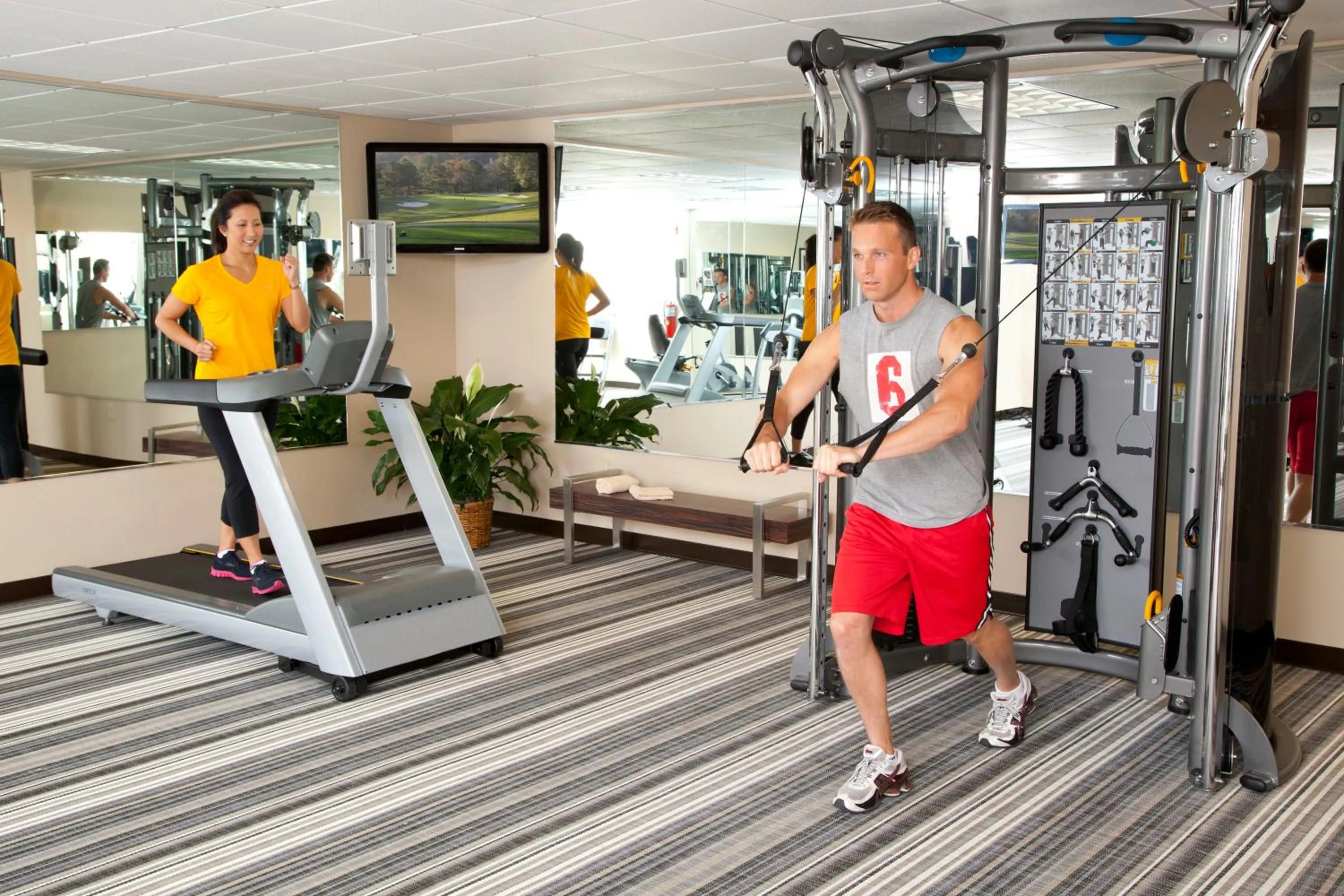 Fitness centre/facilities in Candlewood Suites North Little Rock by IHG