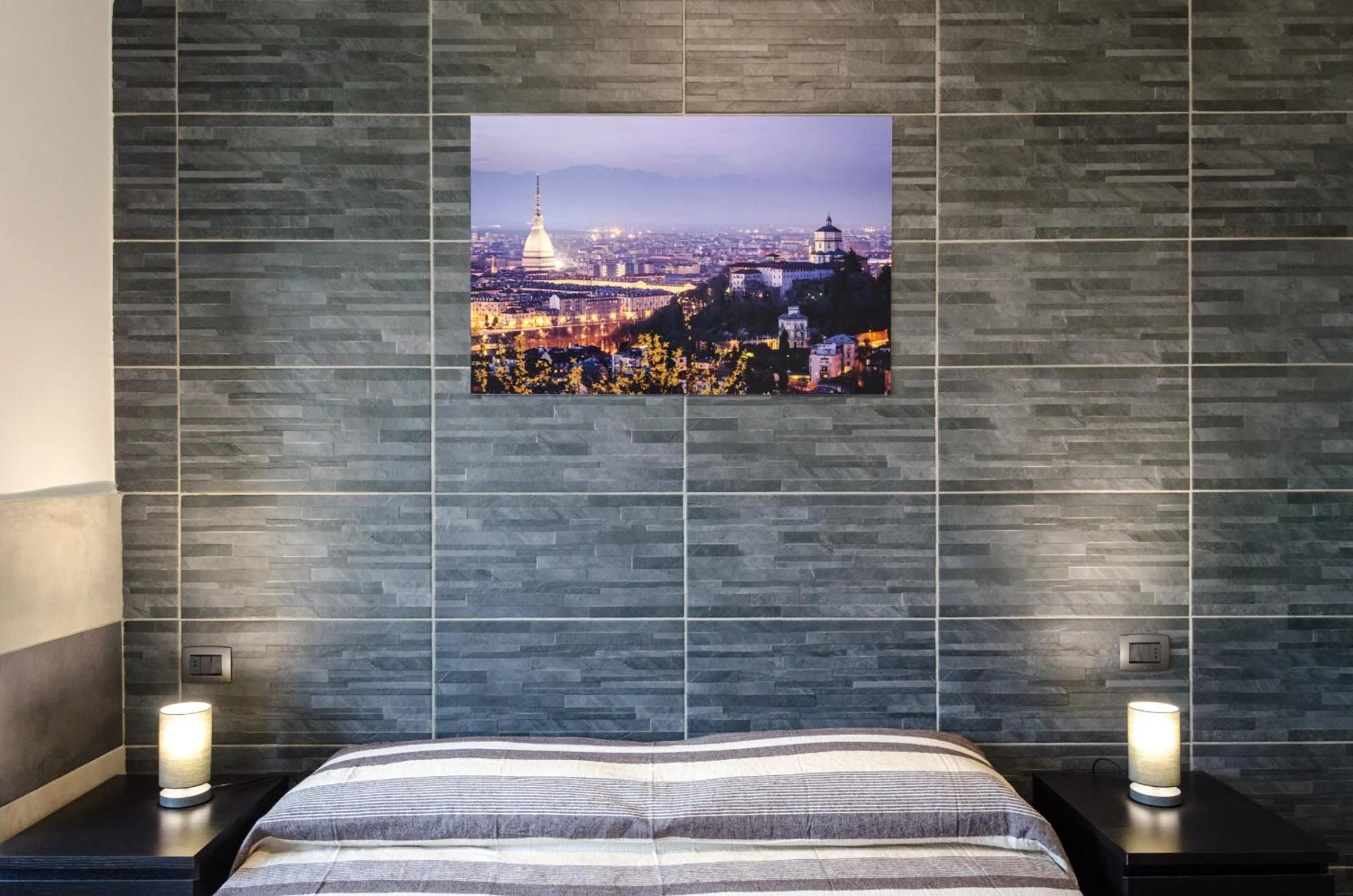 Bed in La Montrucca Camere