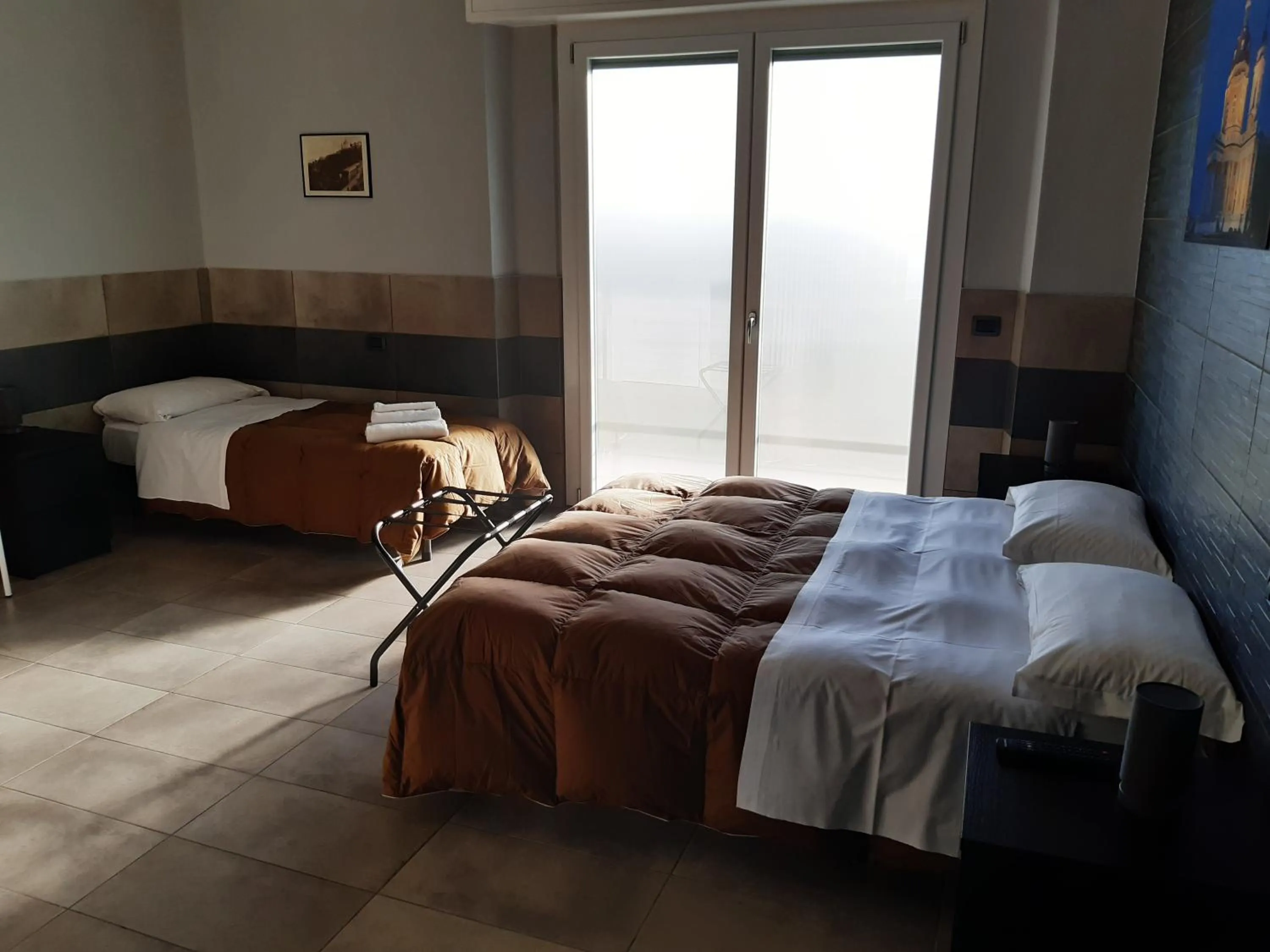 Bed in La Montrucca Camere