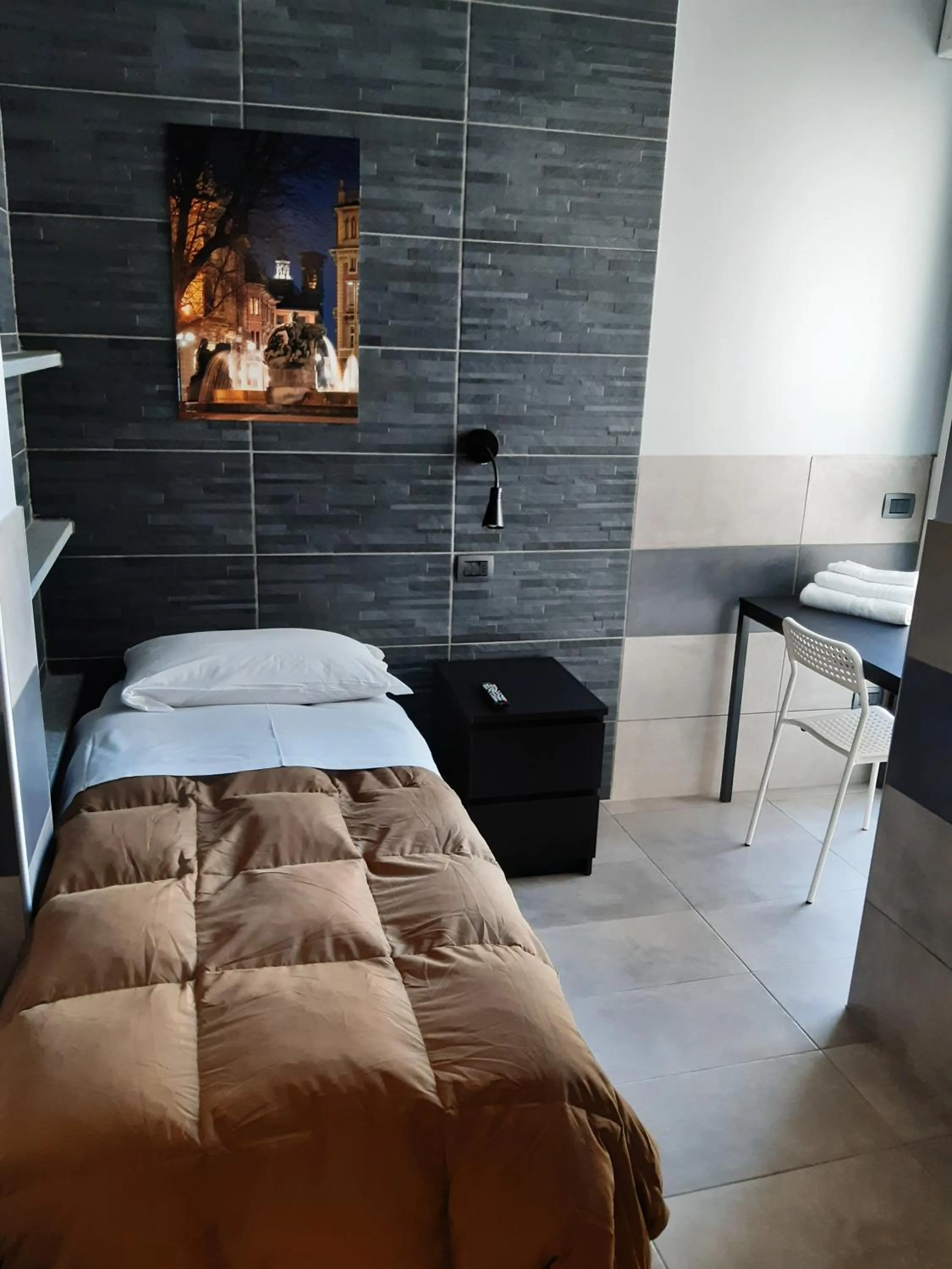 Bed in La Montrucca Camere