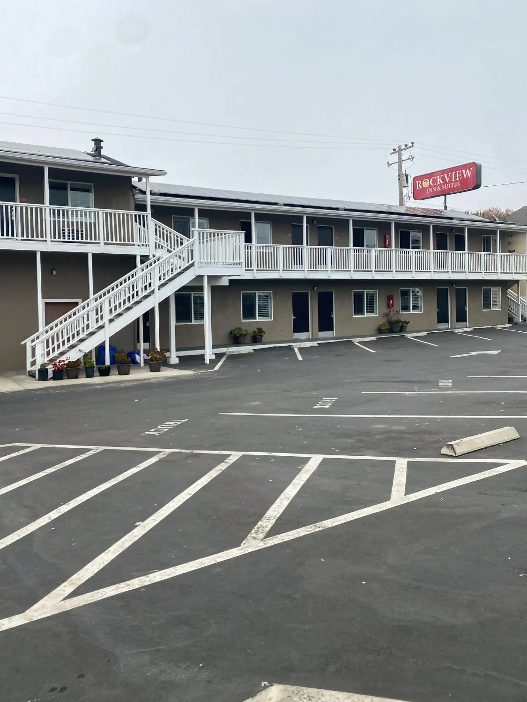 Property building in Rockview Inn and Suites
