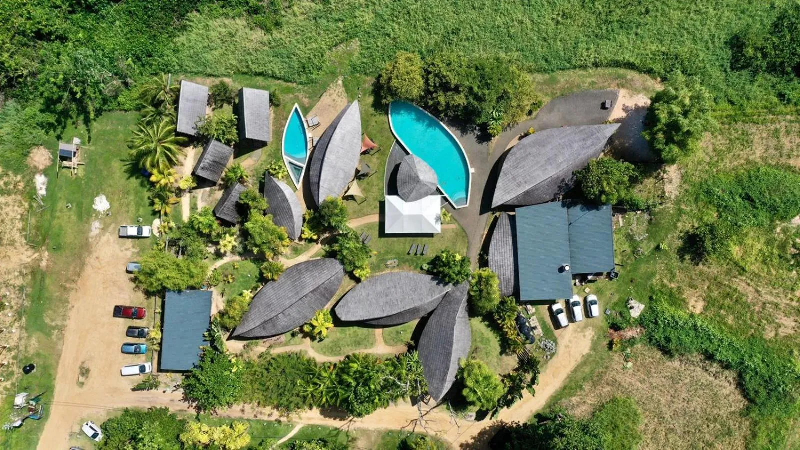 Property building in Houttuyn Wellness River Resort