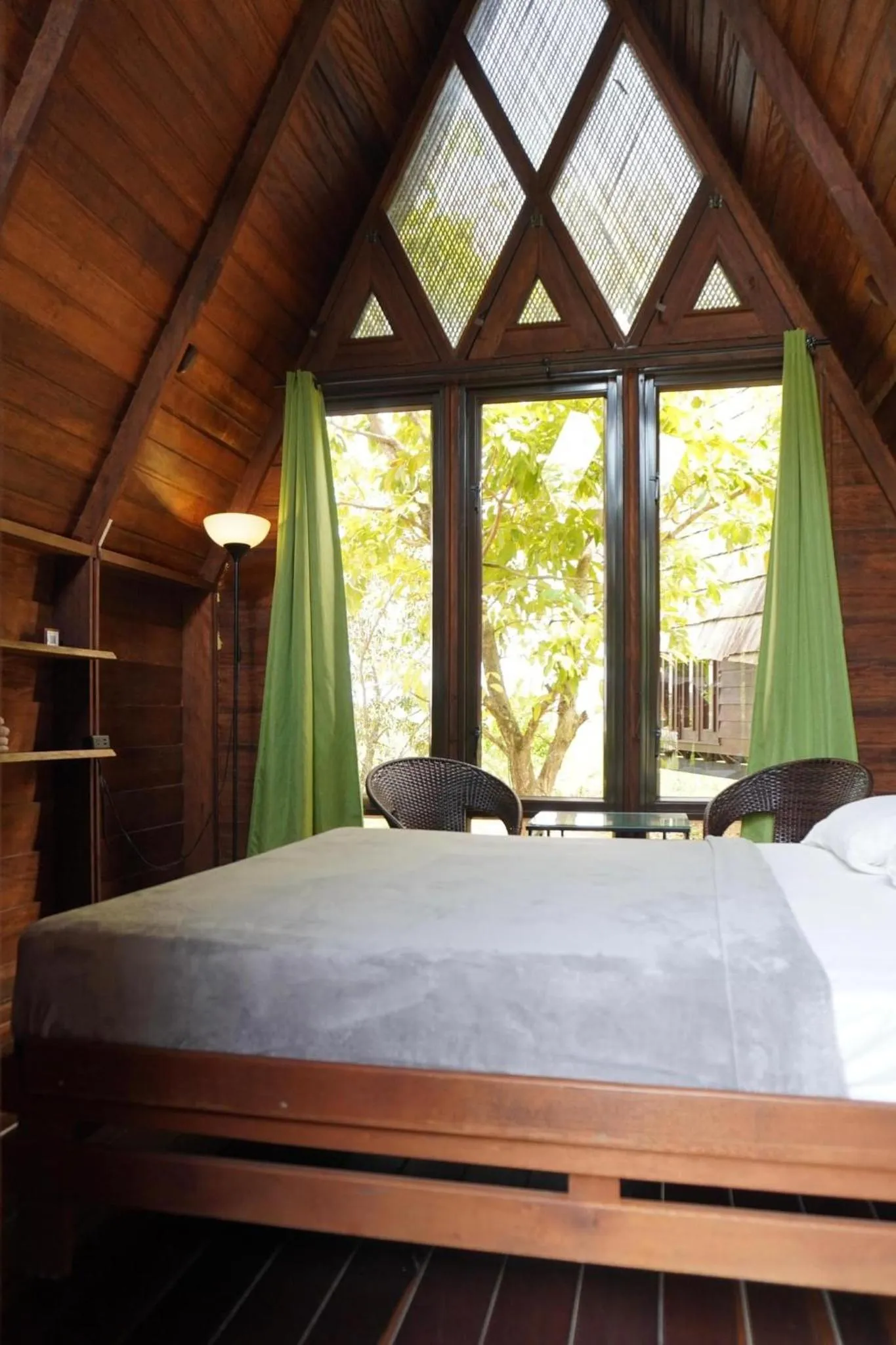 Bed in Houttuyn Wellness River Resort