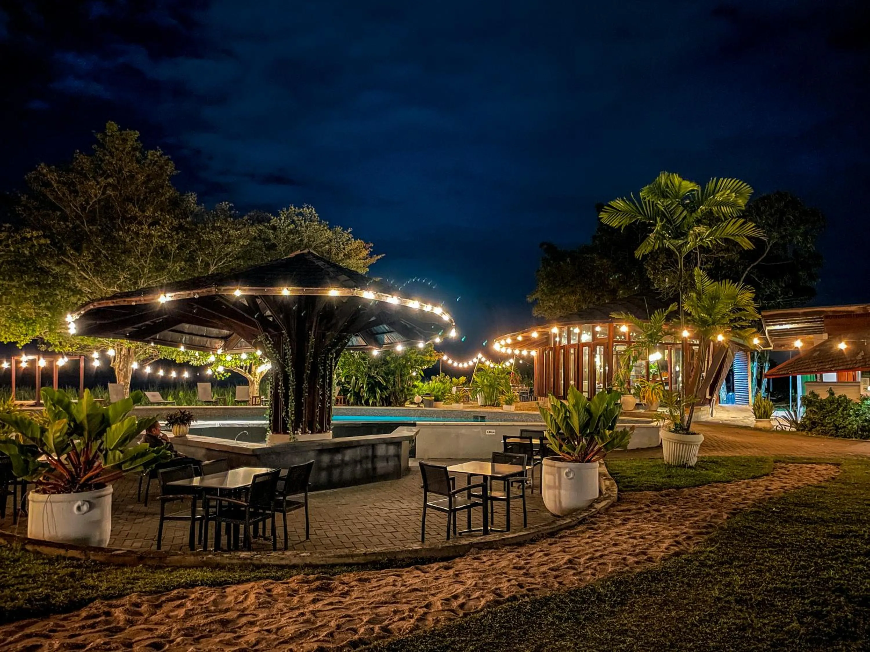 Pool view in Houttuyn Wellness River Resort