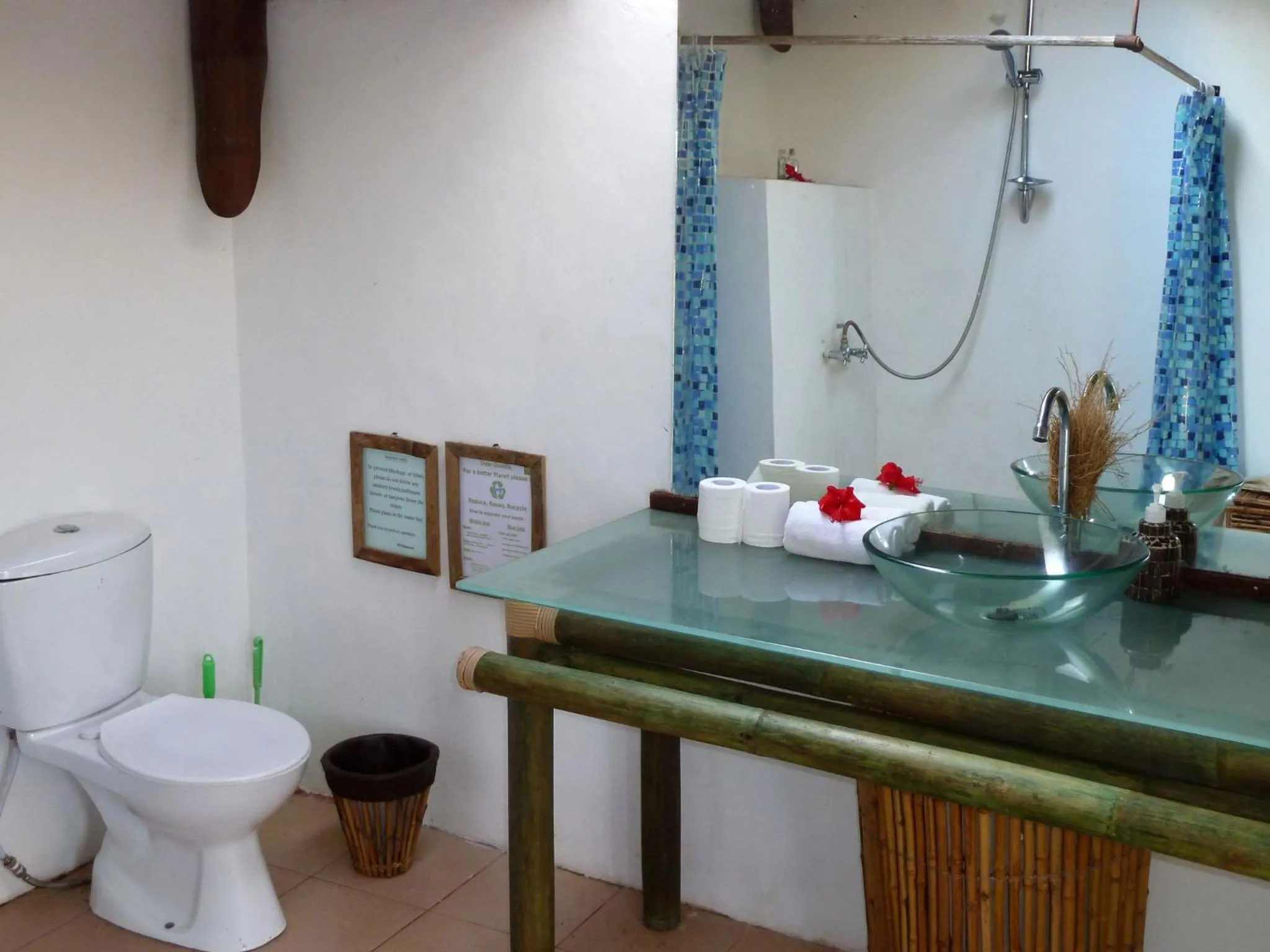 Bathroom in Bali Eco Village
