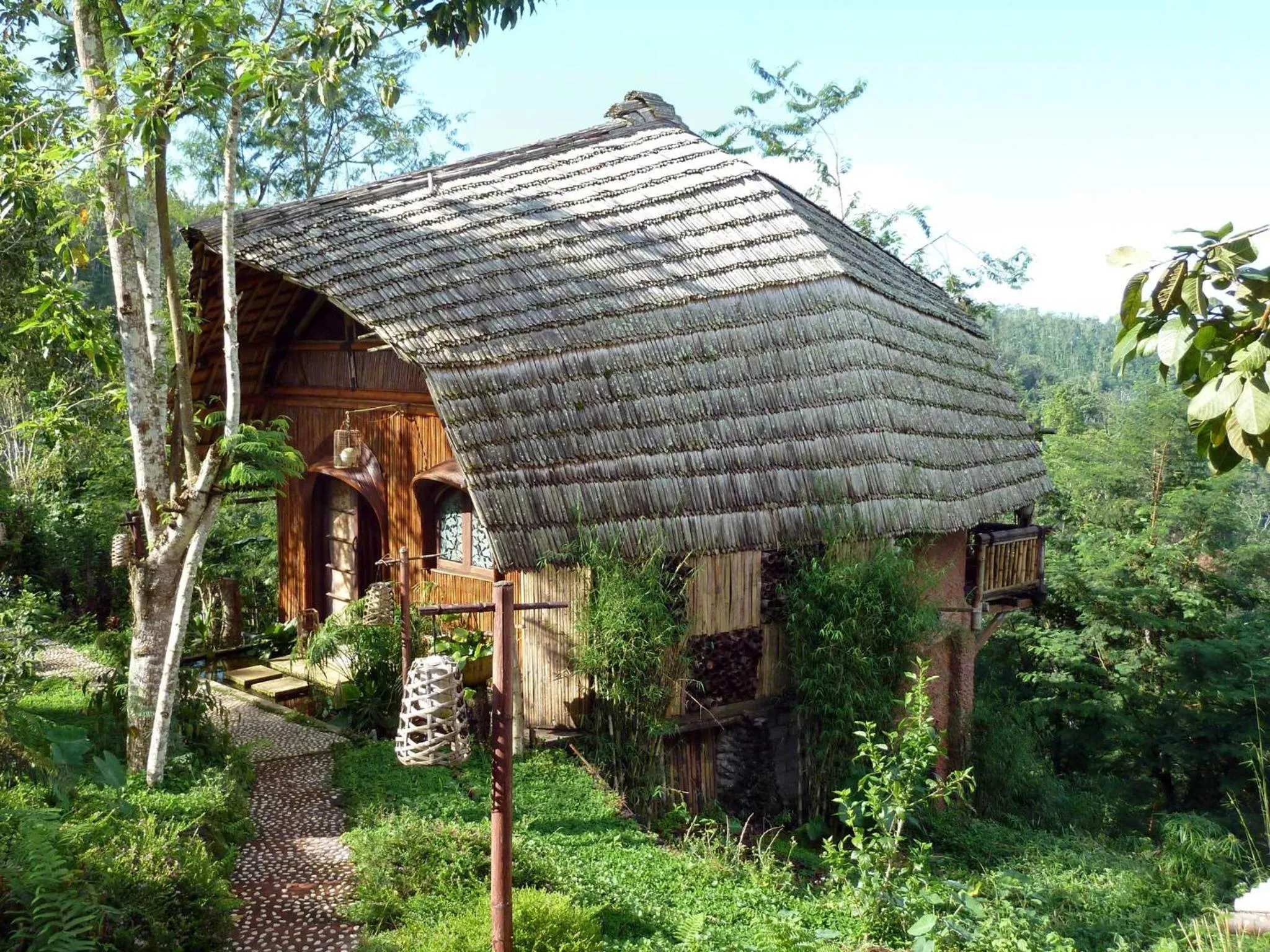 Property building in Bali Eco Village